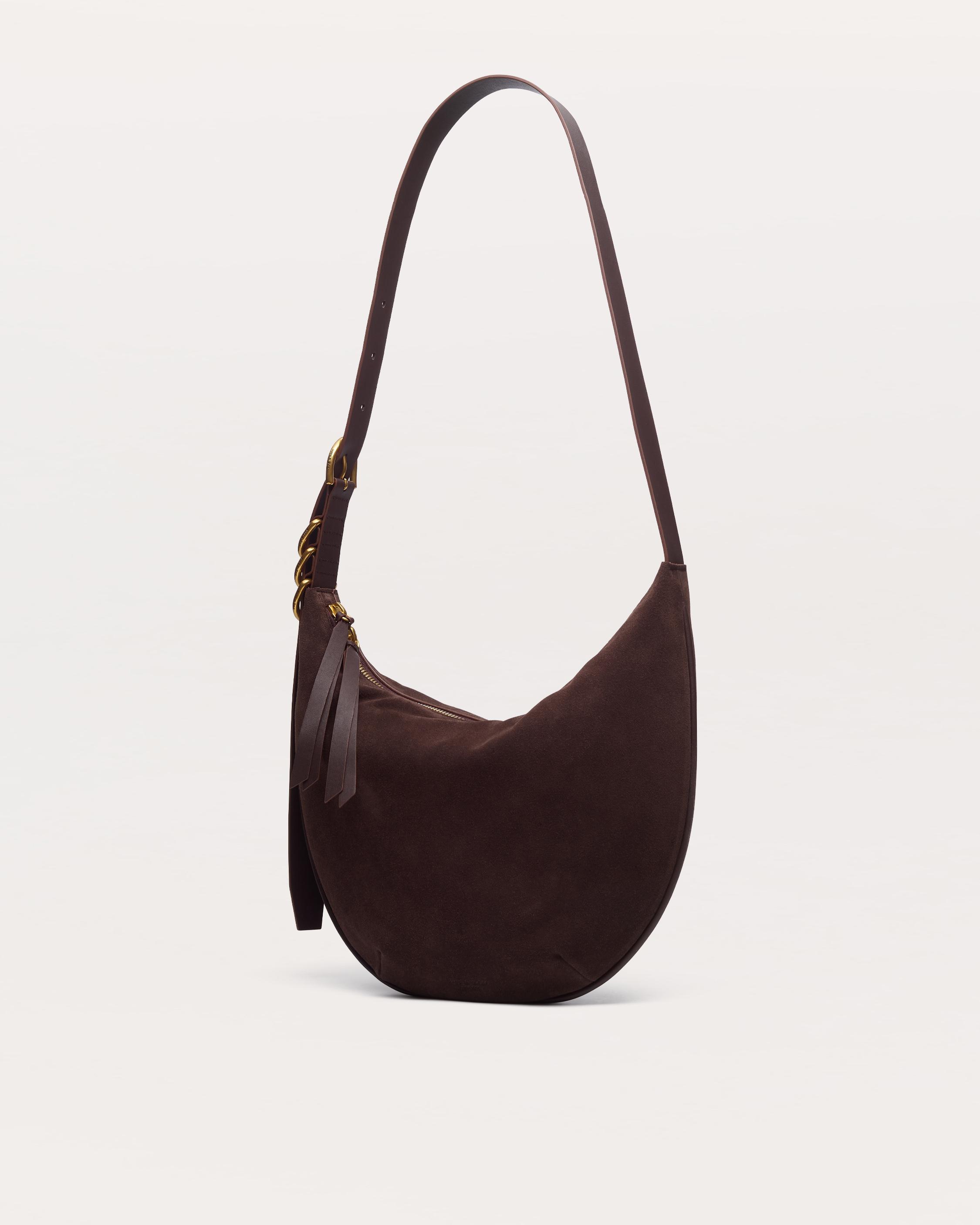 Mercer Medium Suede Shoulder Bag image number 3