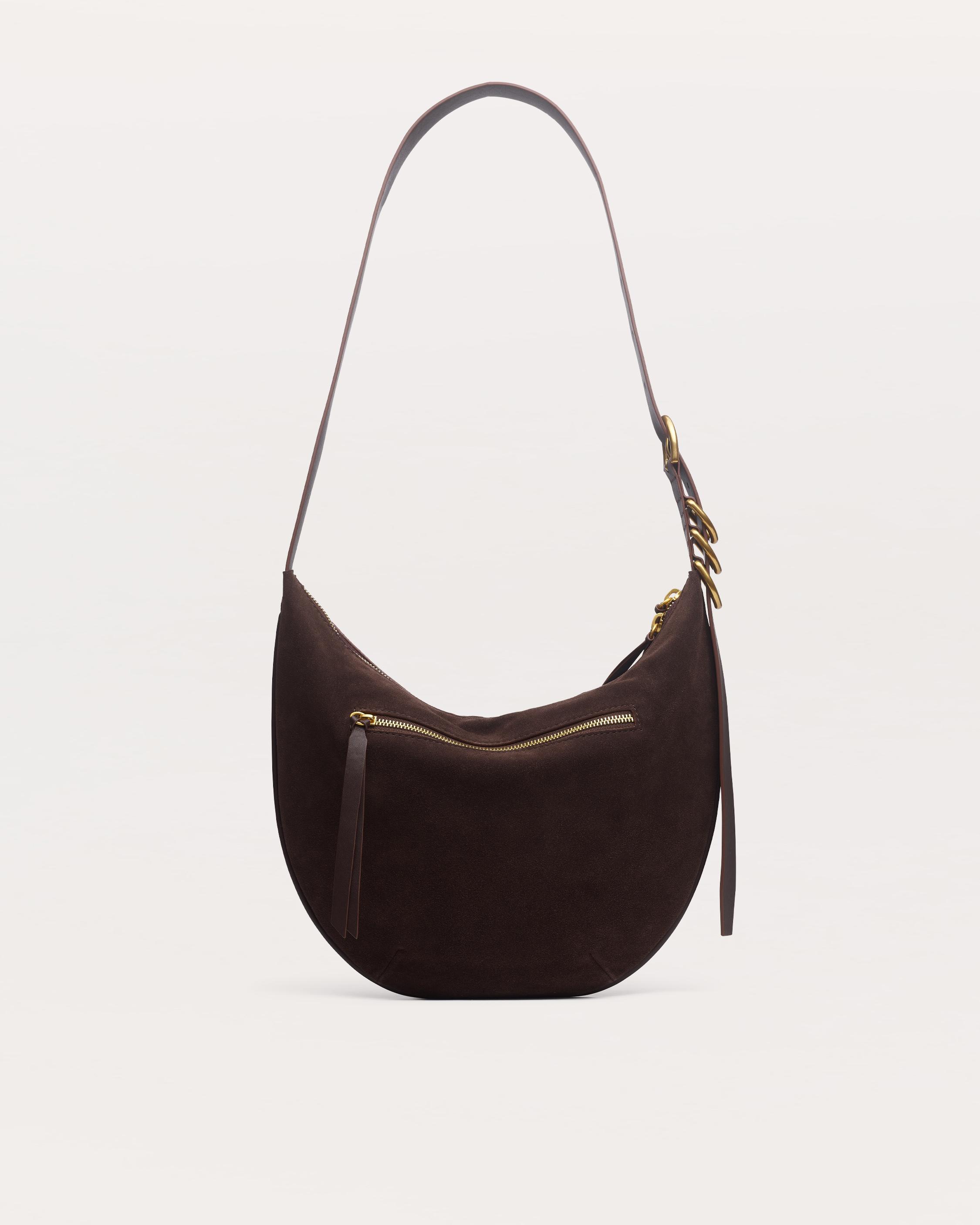Mercer Medium Suede Shoulder Bag image number 4