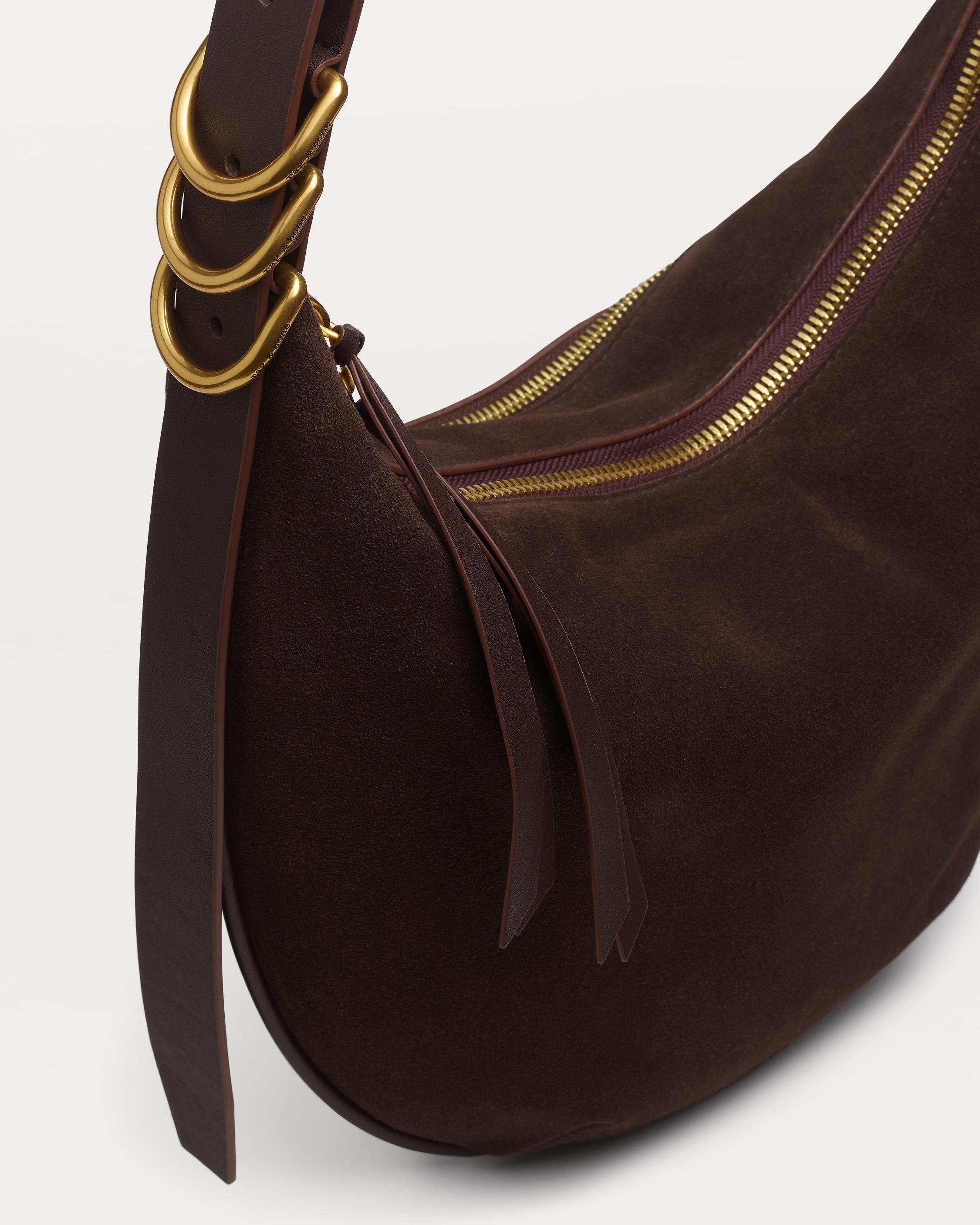 Mercer Medium Suede Shoulder Bag image number 6