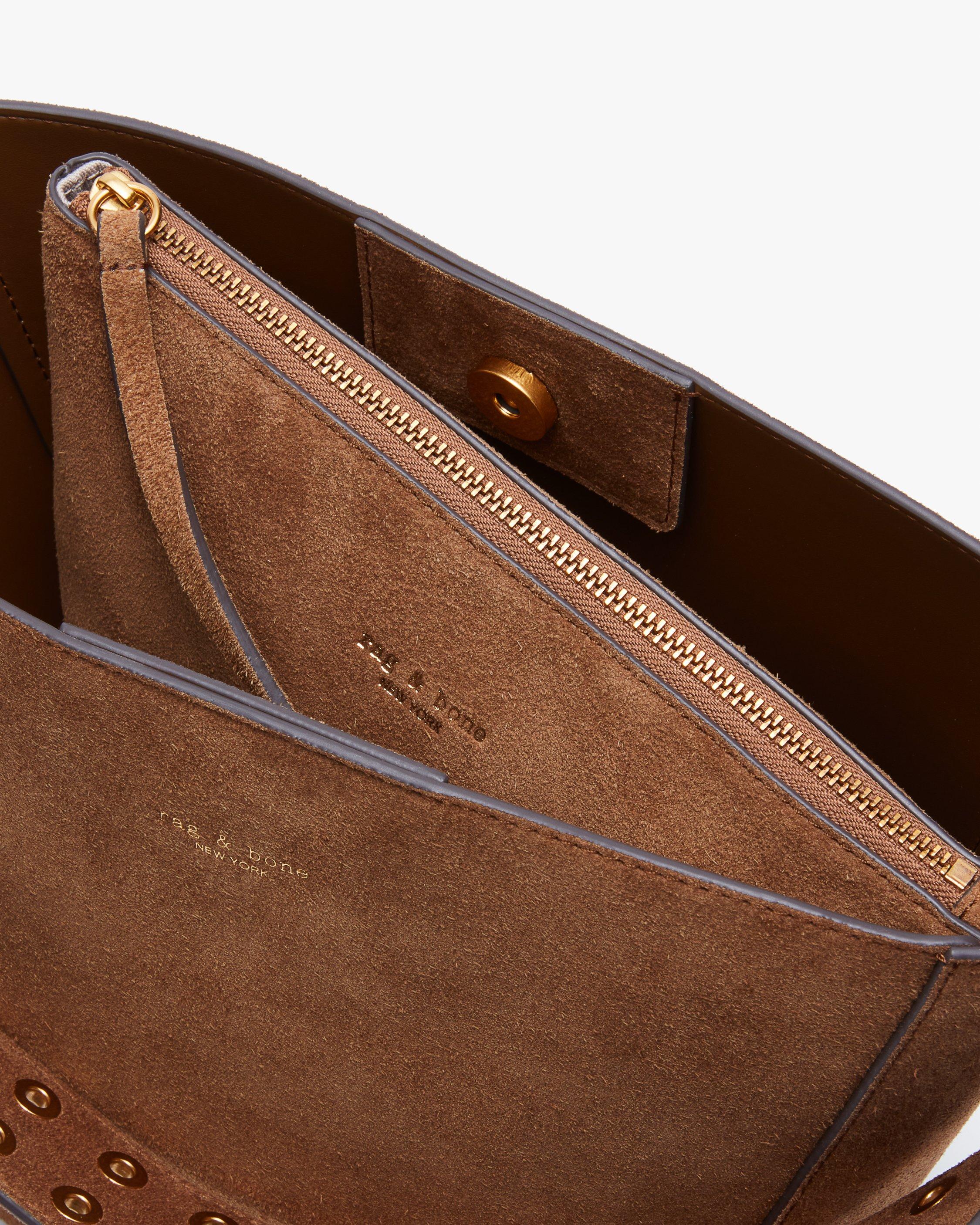 Parker Suede Bucket Bag image number 7