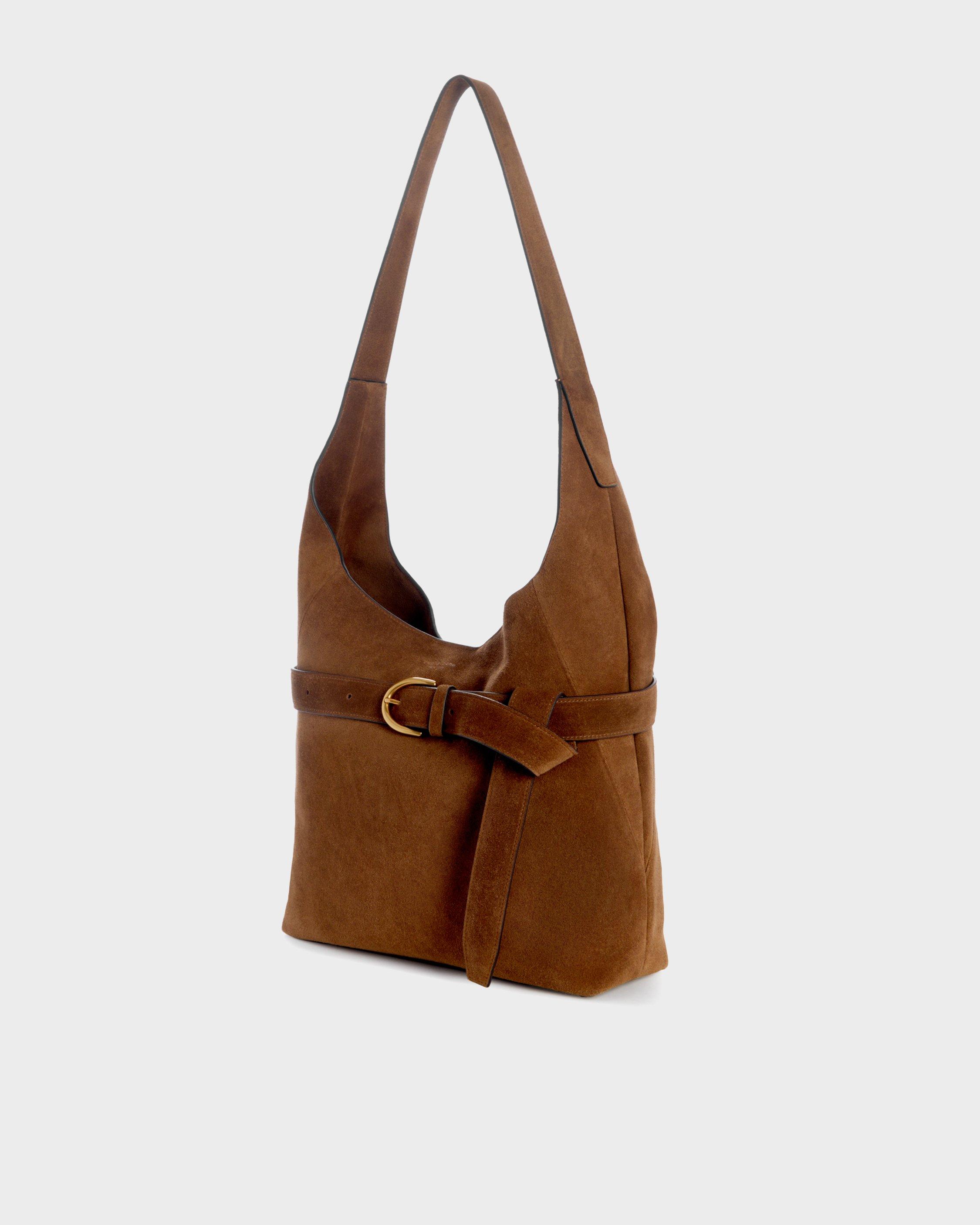 Lexington Suede Bucket Bag image number 4