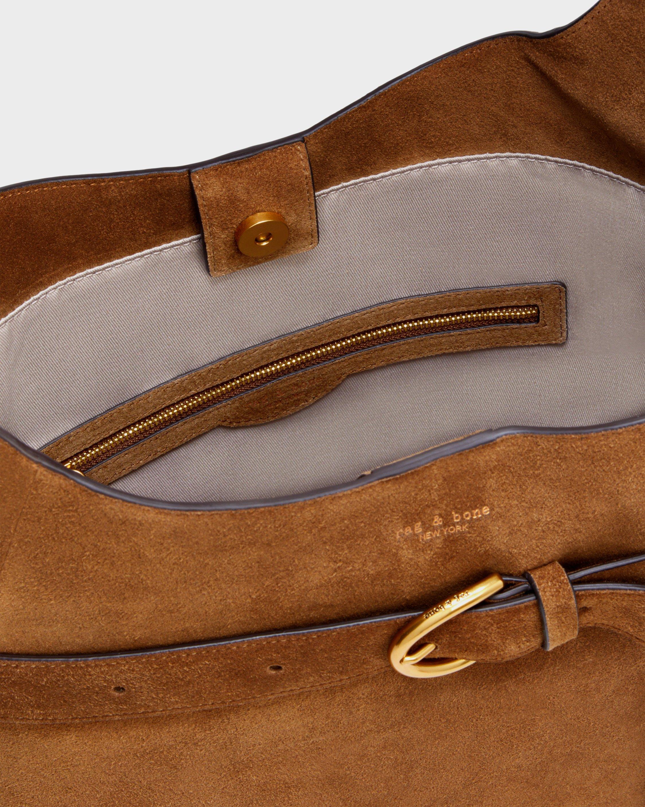 Lexington Suede Bucket Bag image number 6