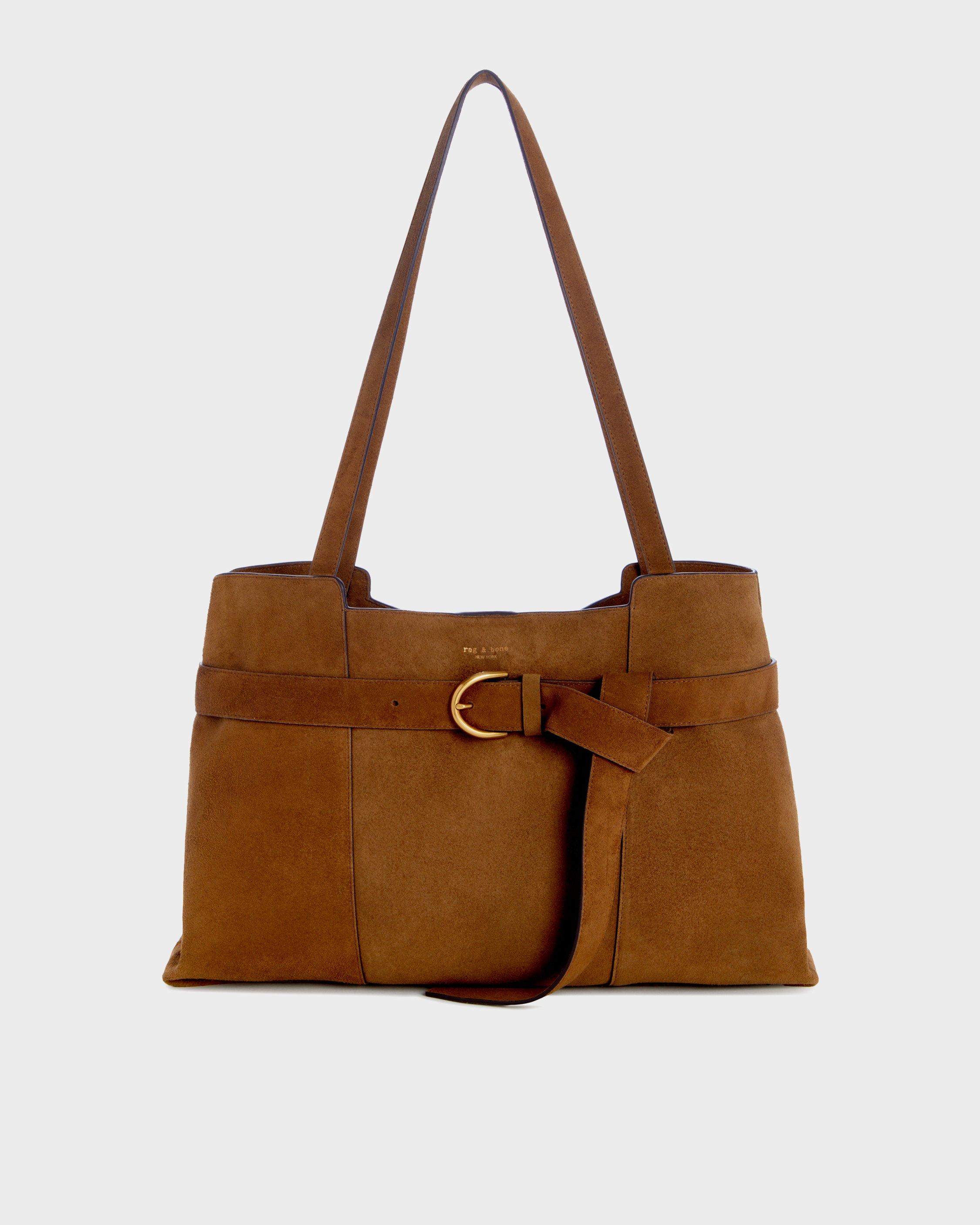 Lexington Large Suede Tote image number 1