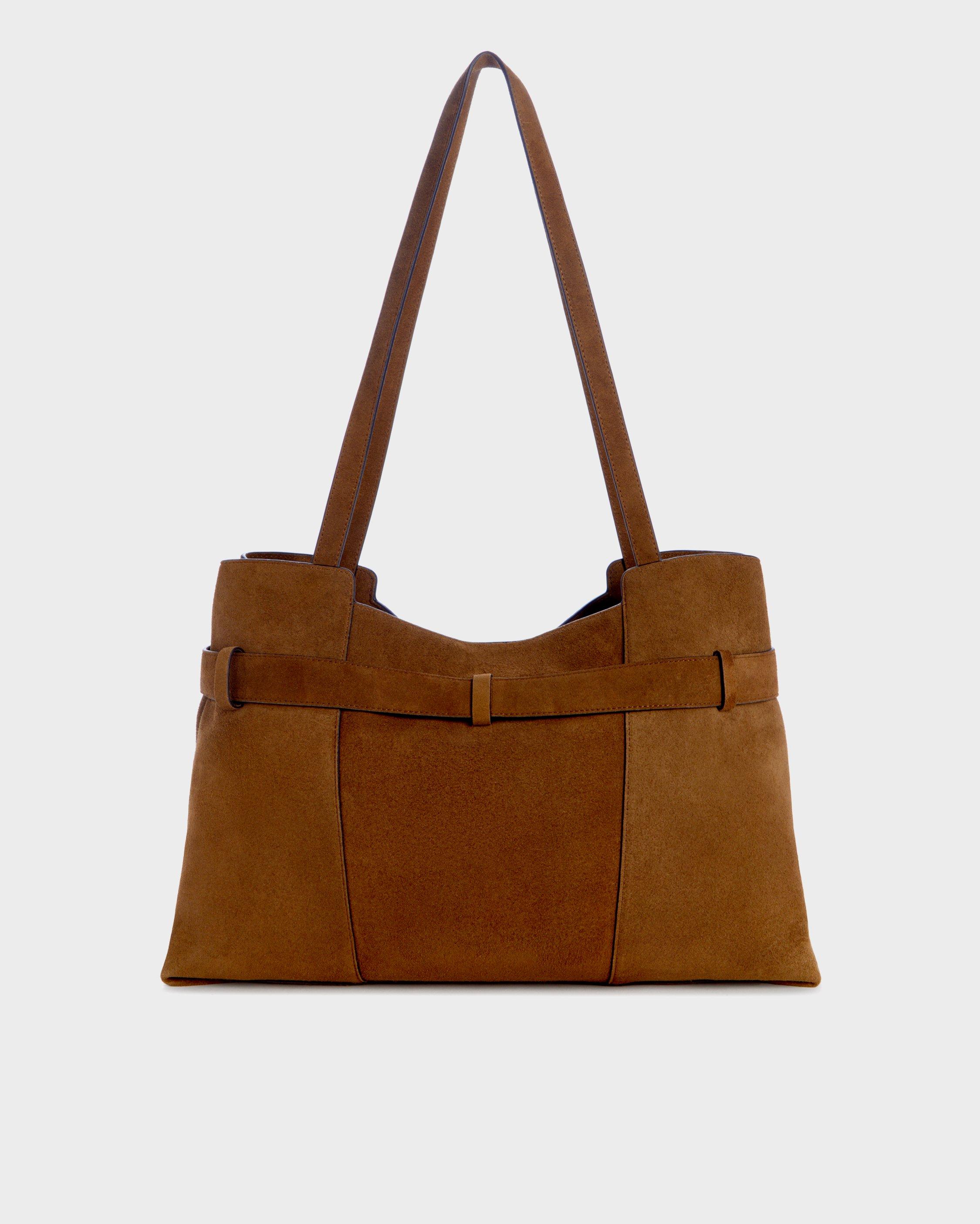 Lexington Large Suede Tote image number 5