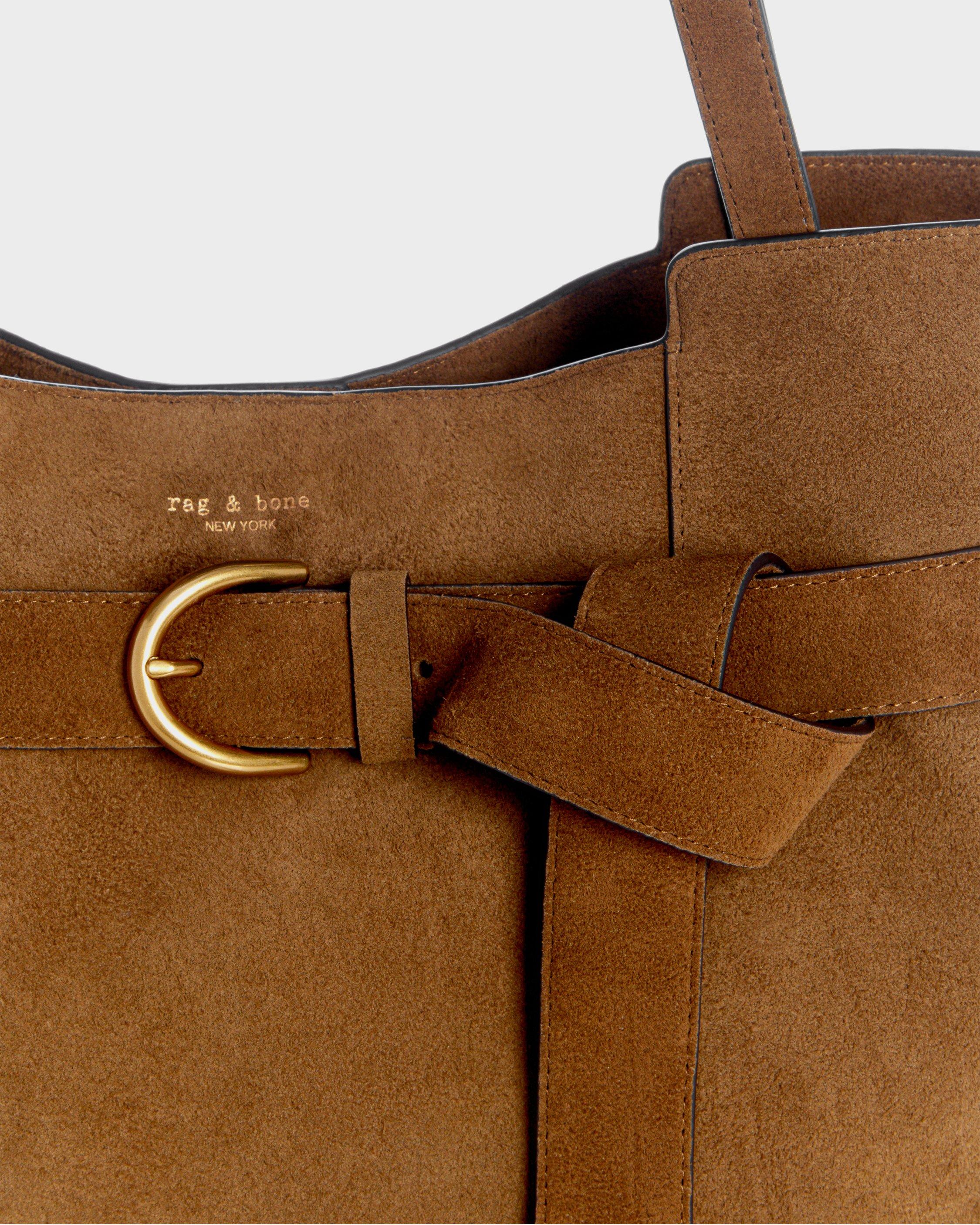 Lexington Large Suede Tote image number 7