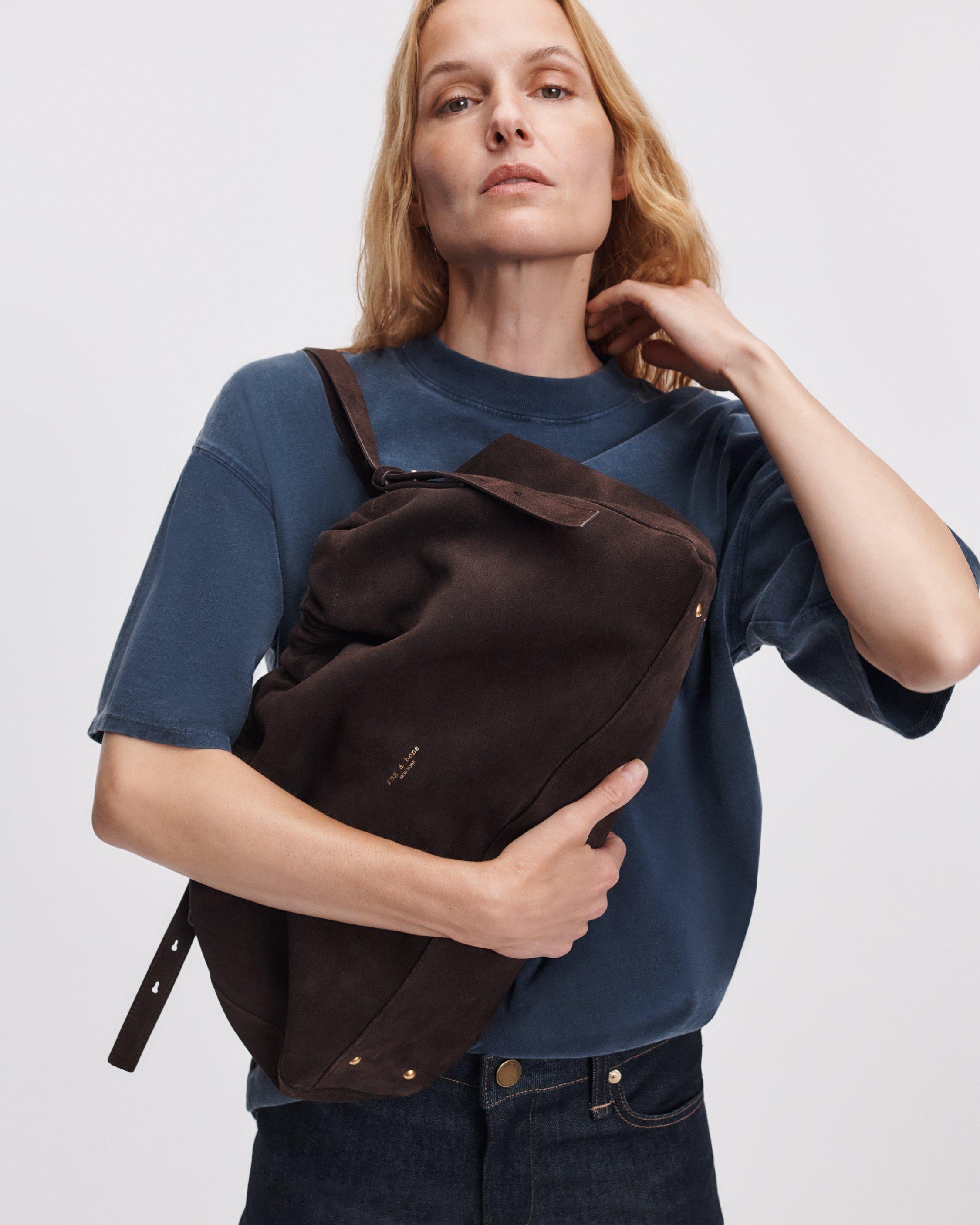 Ludlow Suede Satchel image number 2