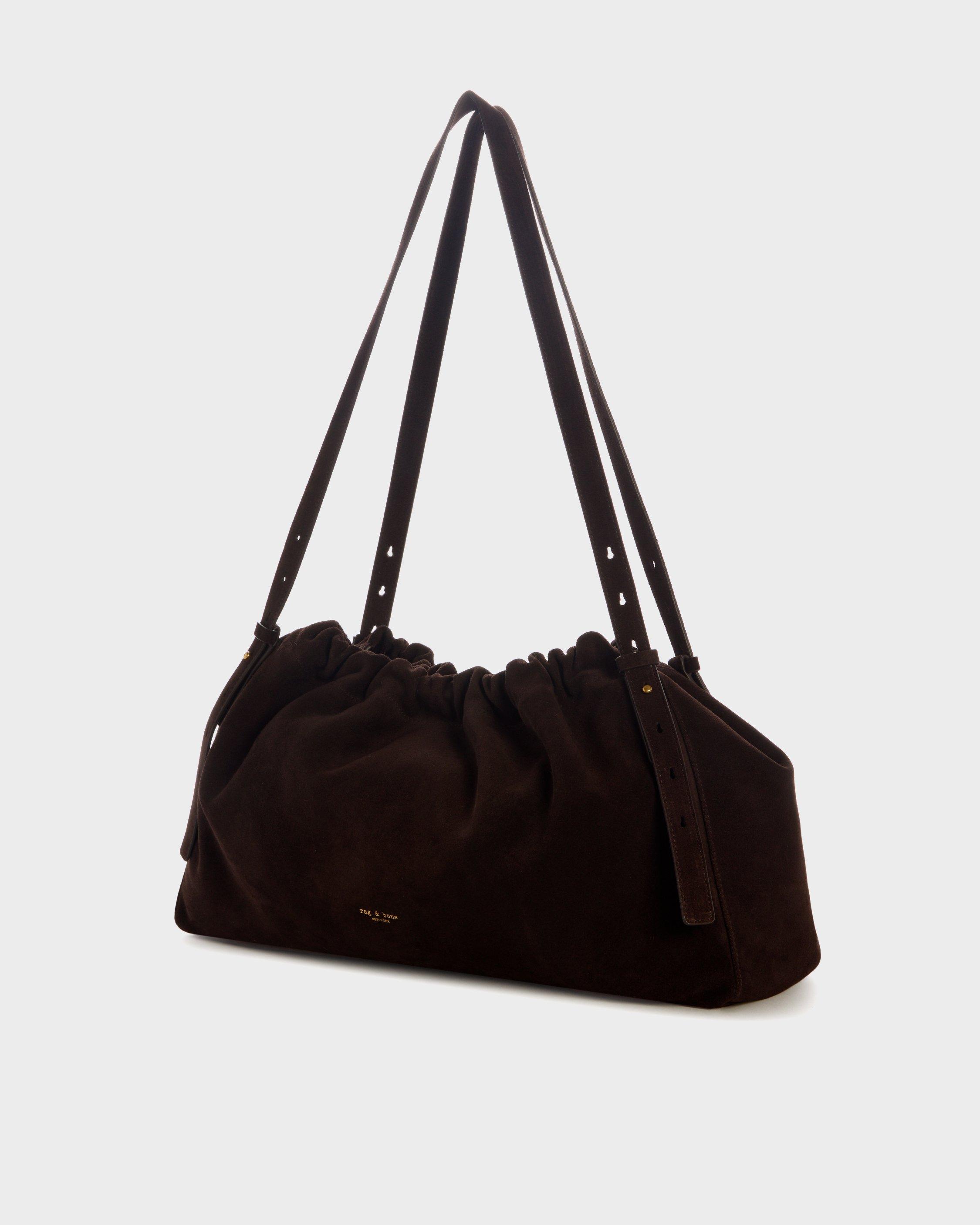 Ludlow Suede Satchel image number 3