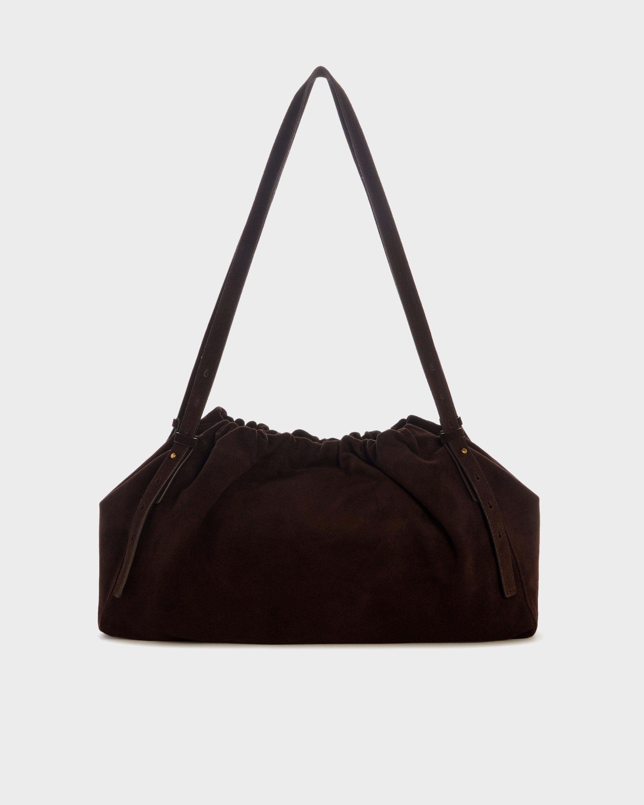 Ludlow Suede Satchel image number 4