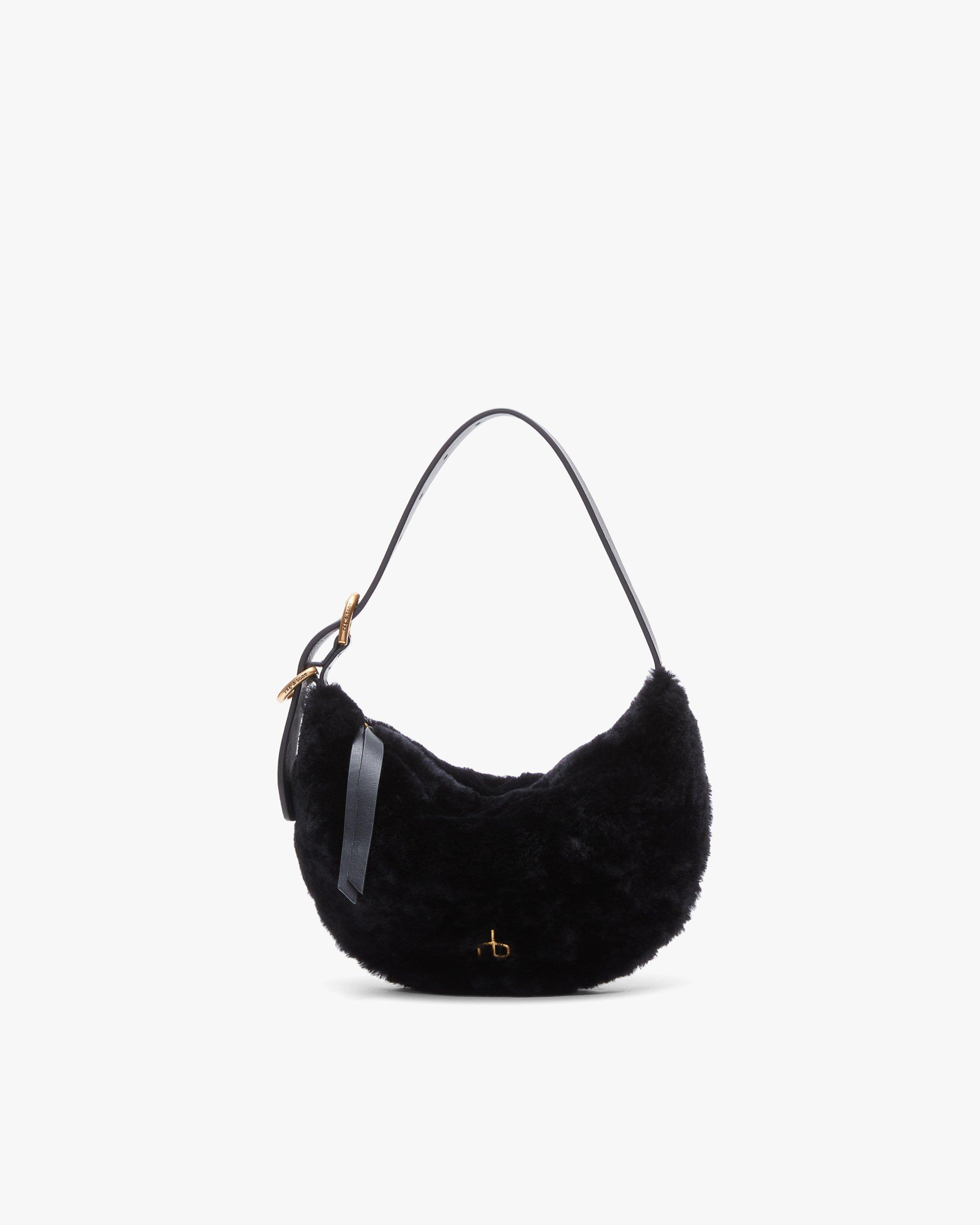Mercer Small Shearling Hobo image number 2
