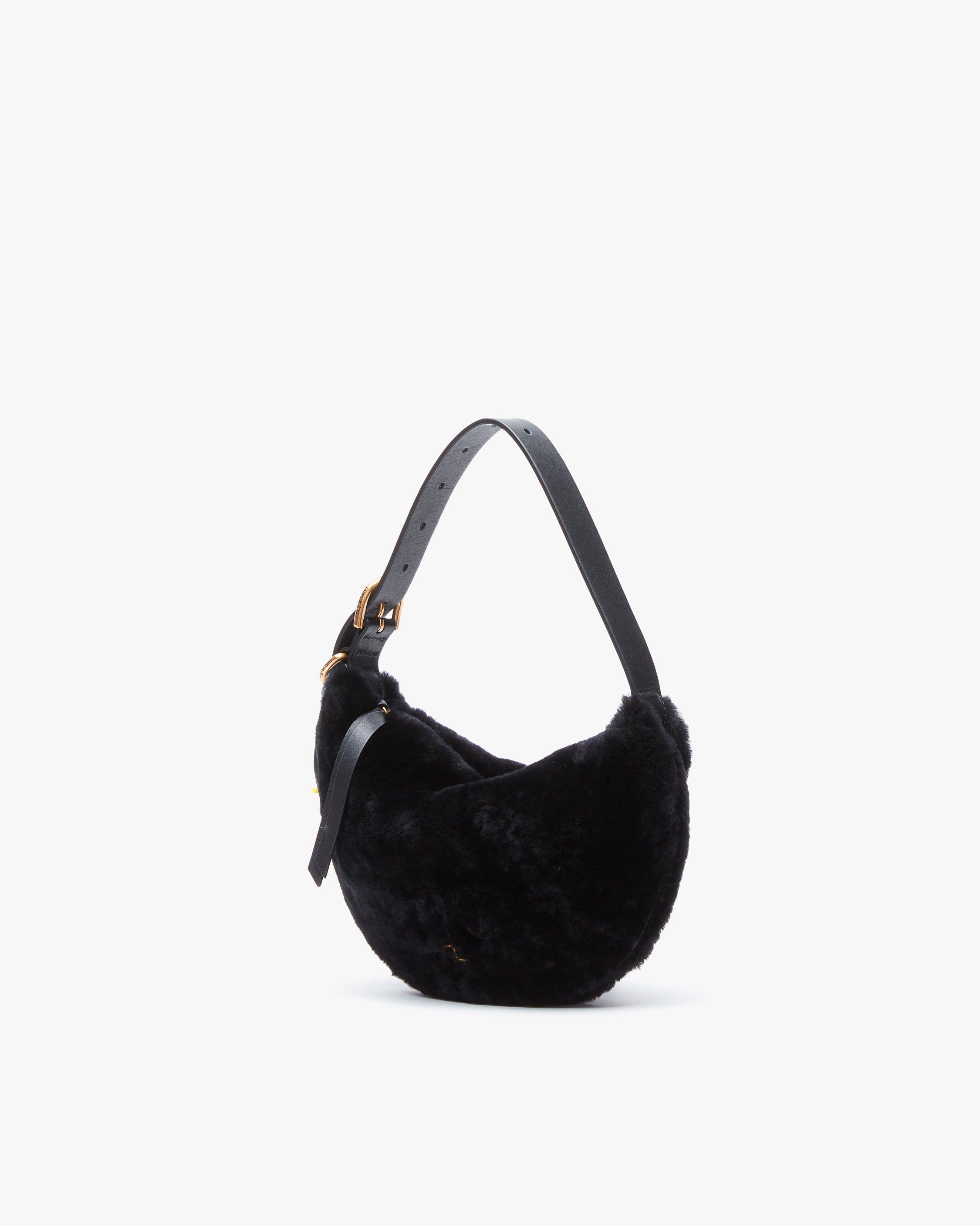 Mercer Small Shearling Hobo image number 3