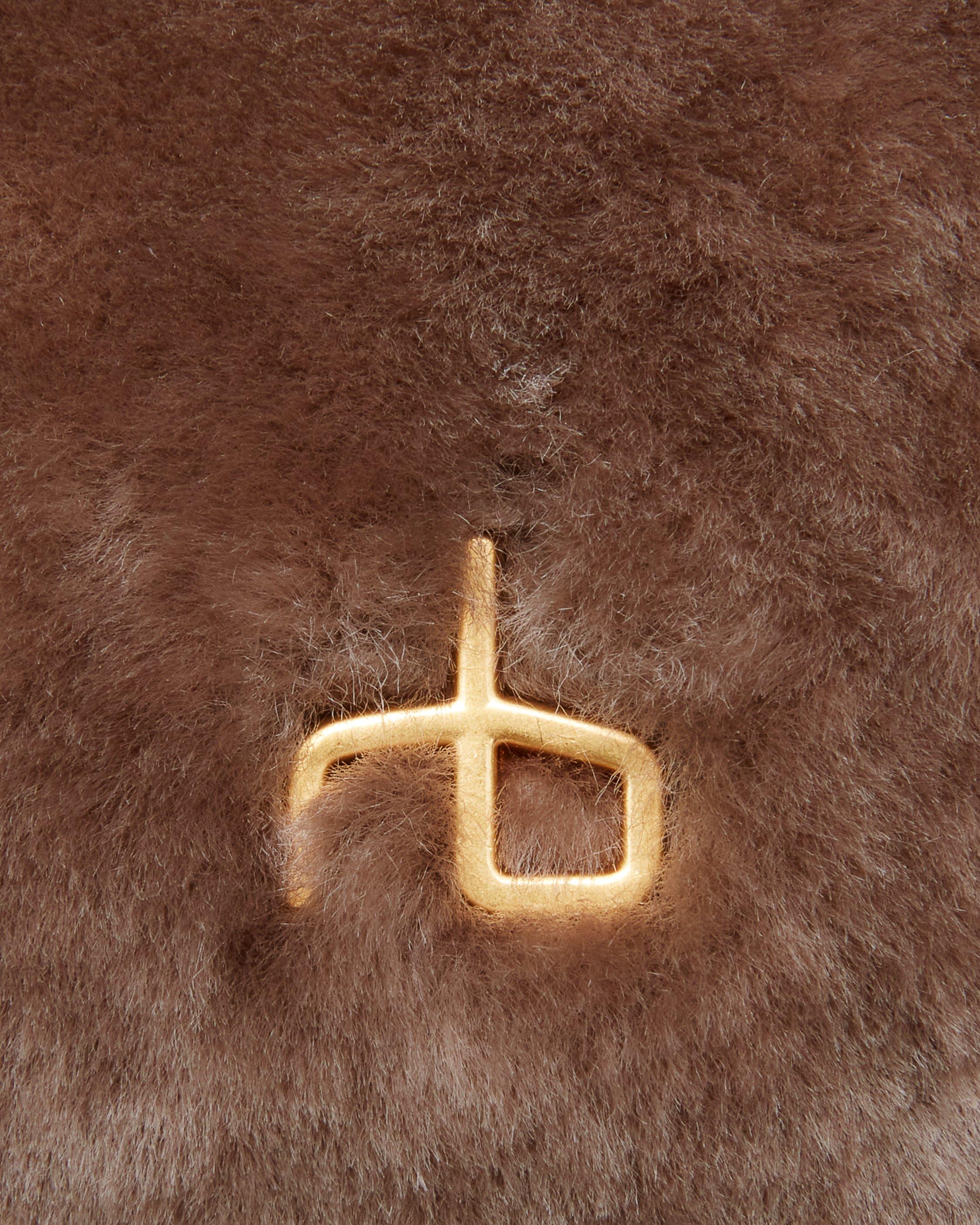 Mercer Small Shearling Hobo image number 8