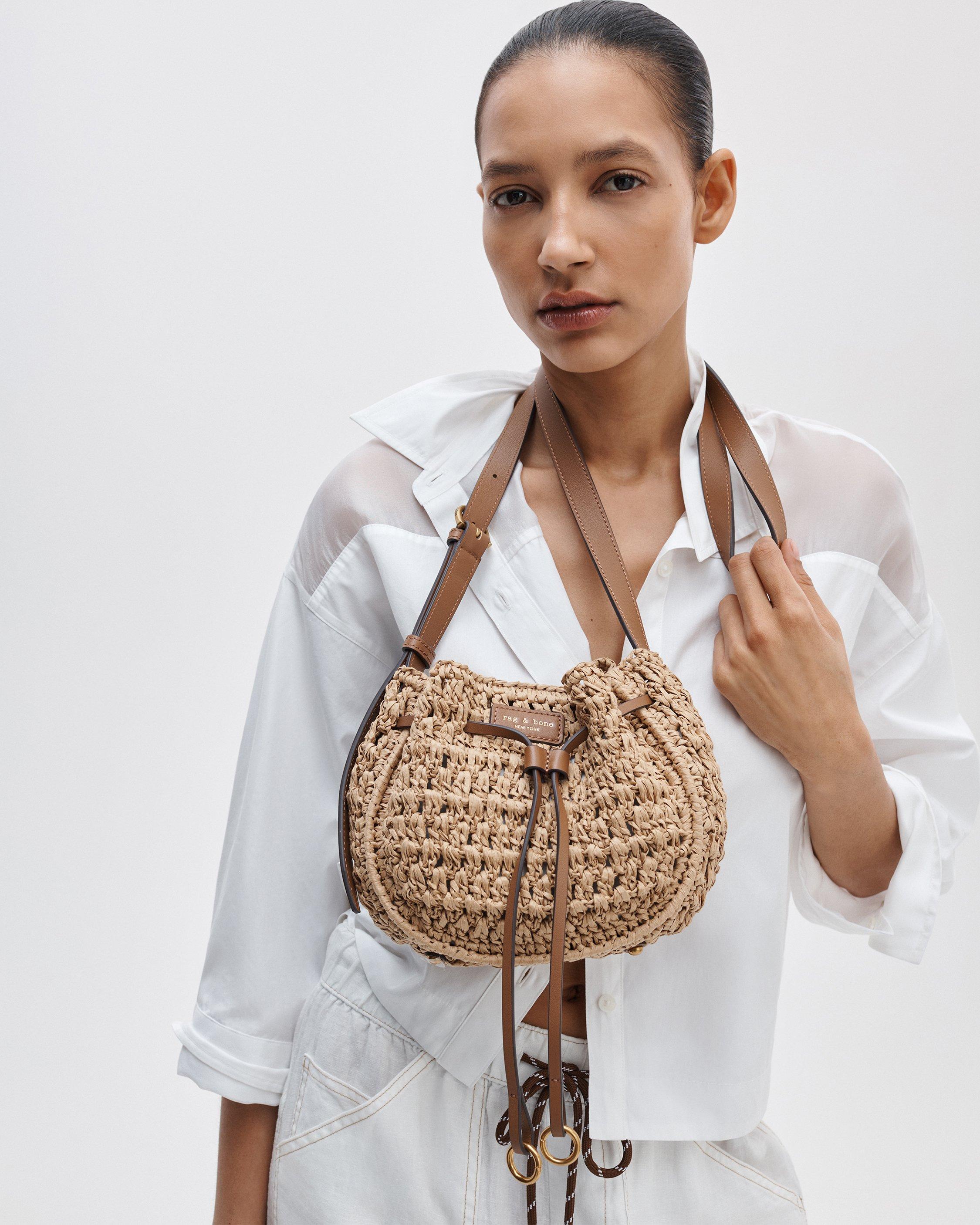 River Raffia Crossbody Bag image number 2