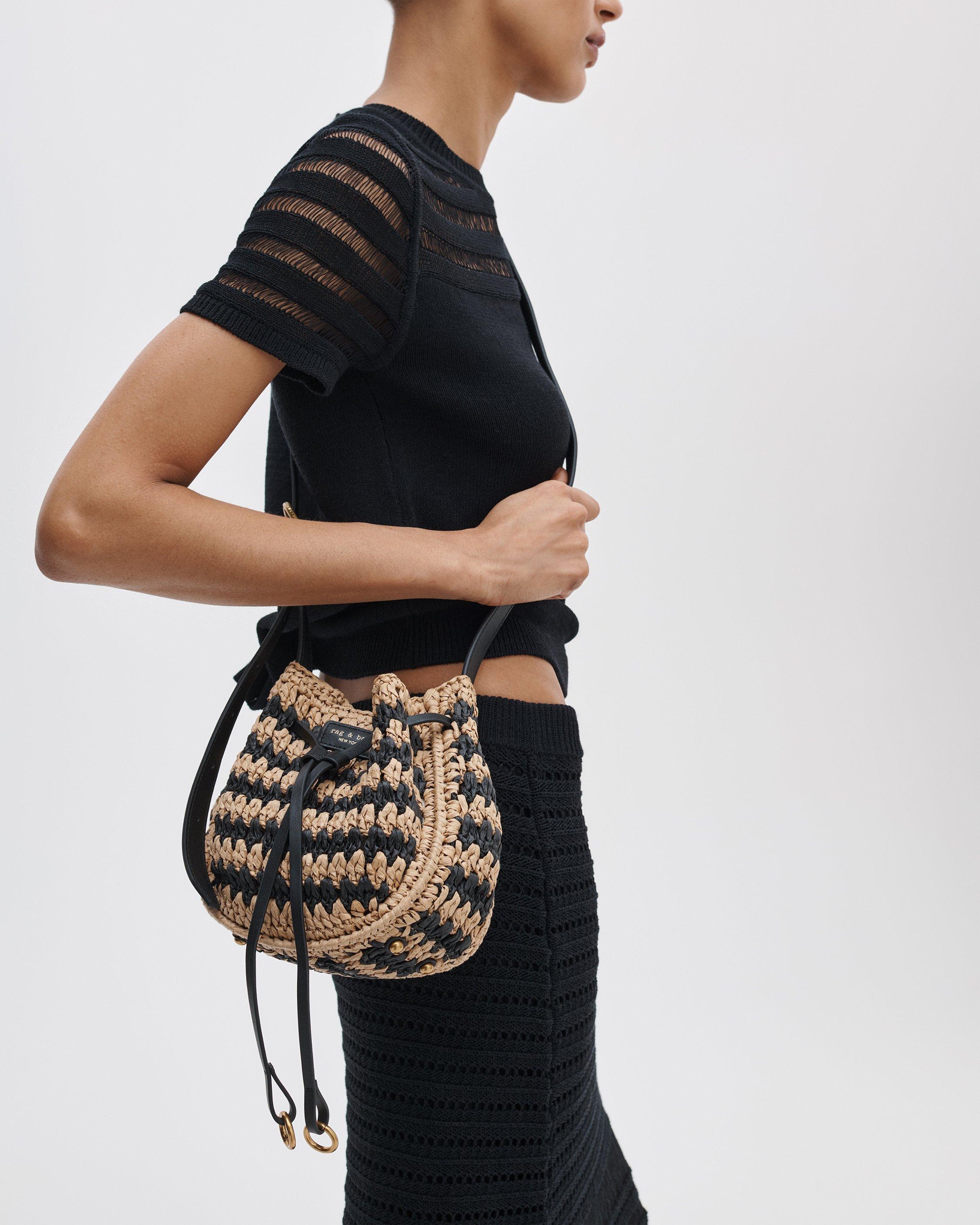 River Raffia Crossbody Bag image number 2