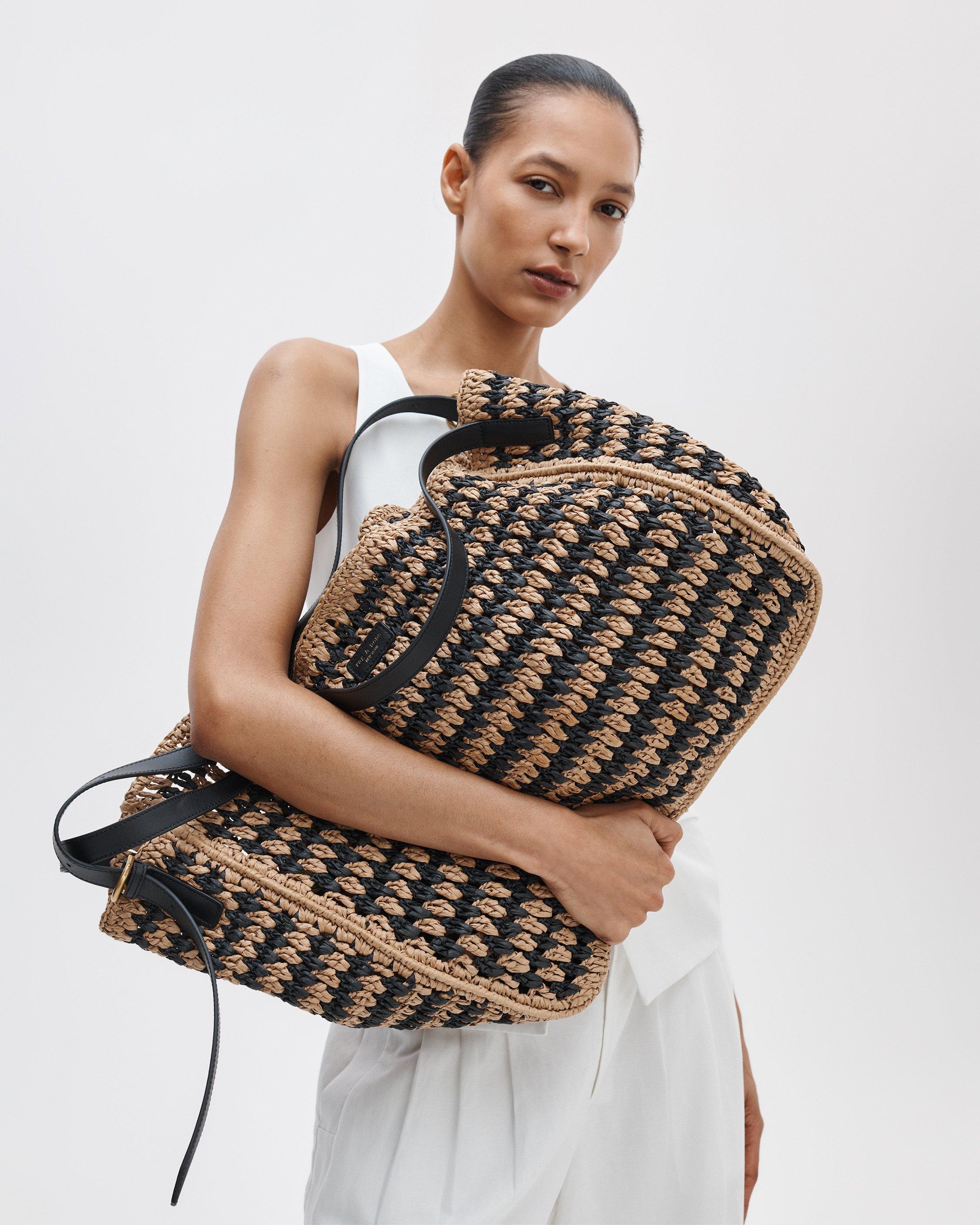 River Raffia Tote image number 2