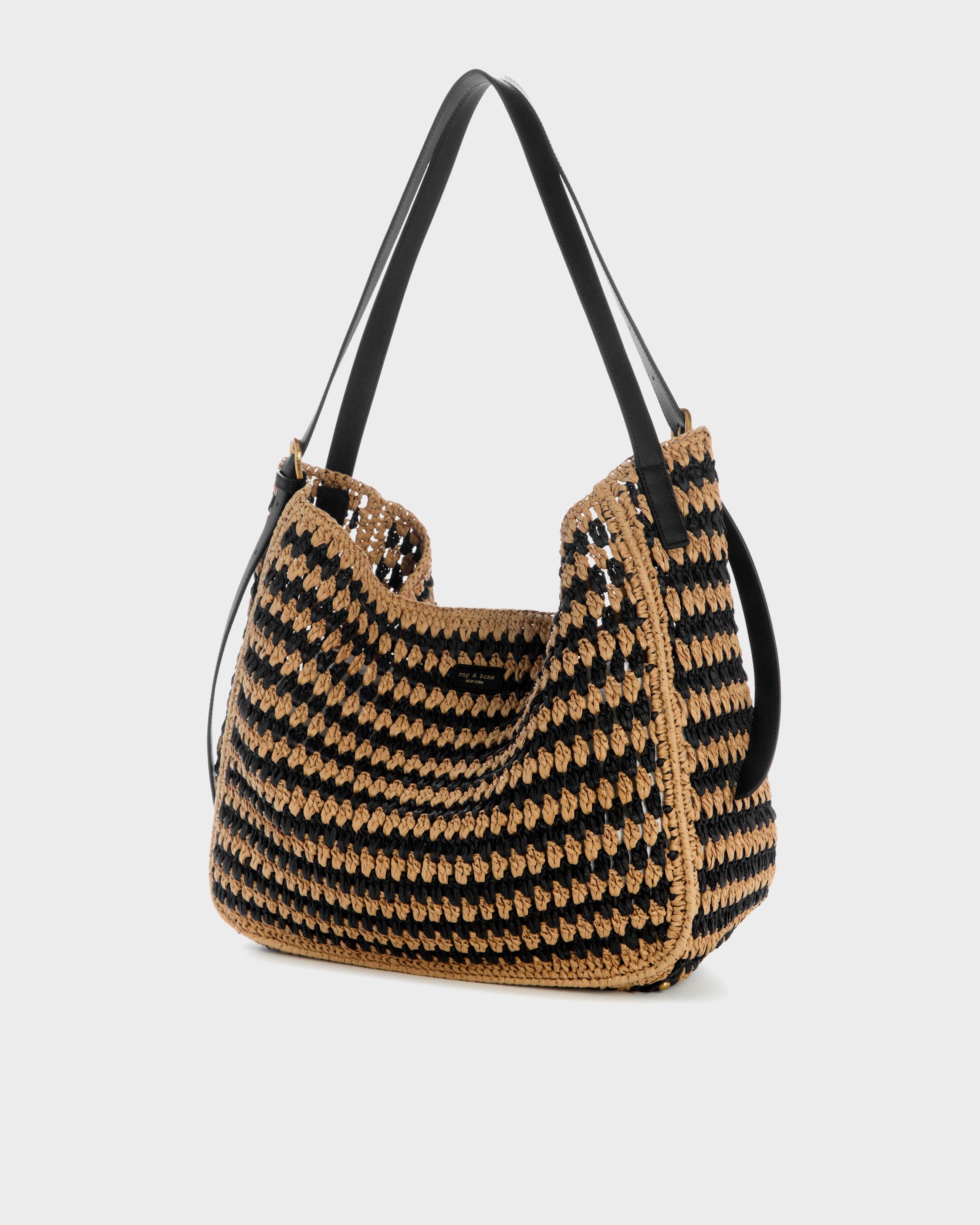 River Raffia Tote image number 3