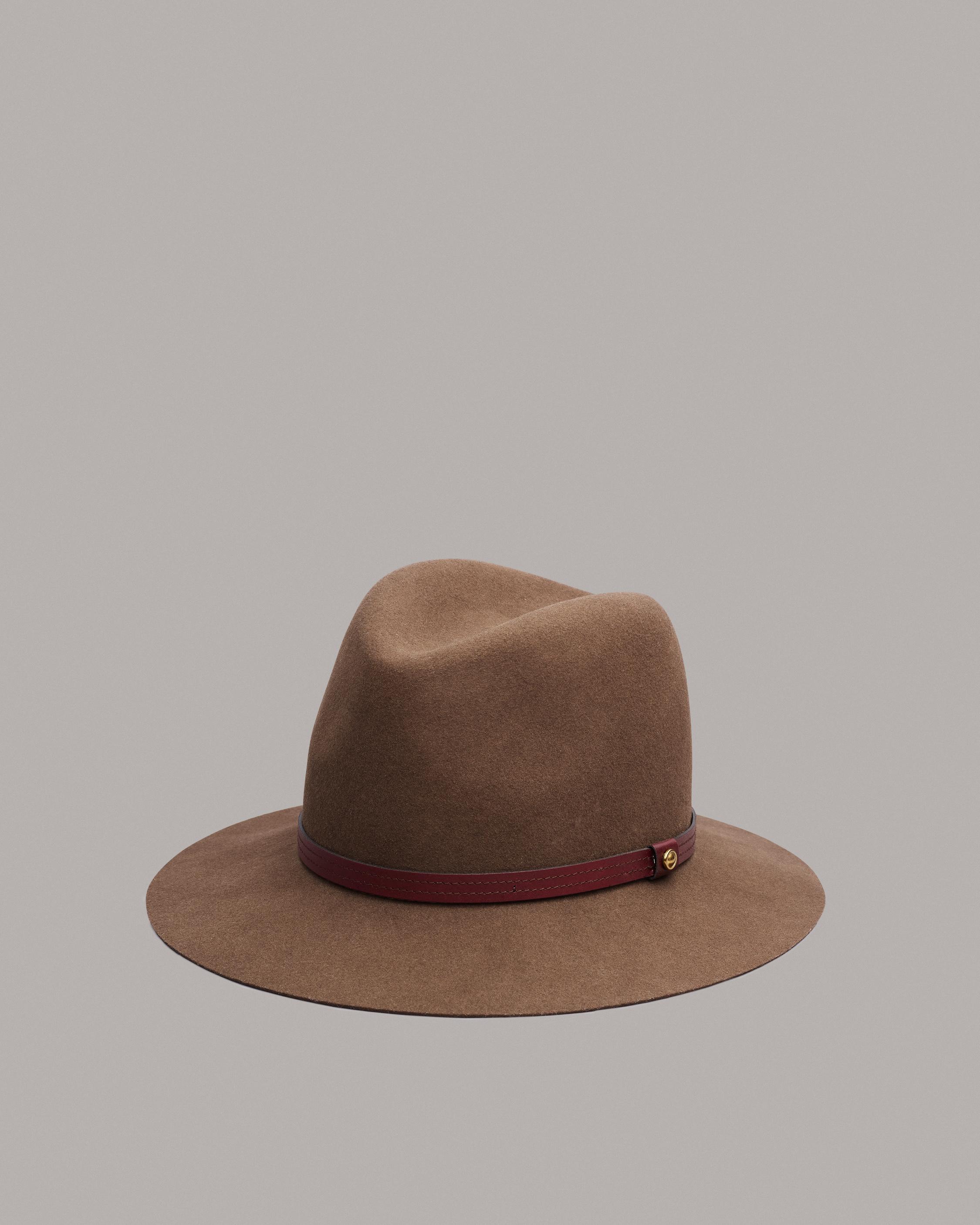 Floppy Brim Fedora - Grey Blue | rag & bone