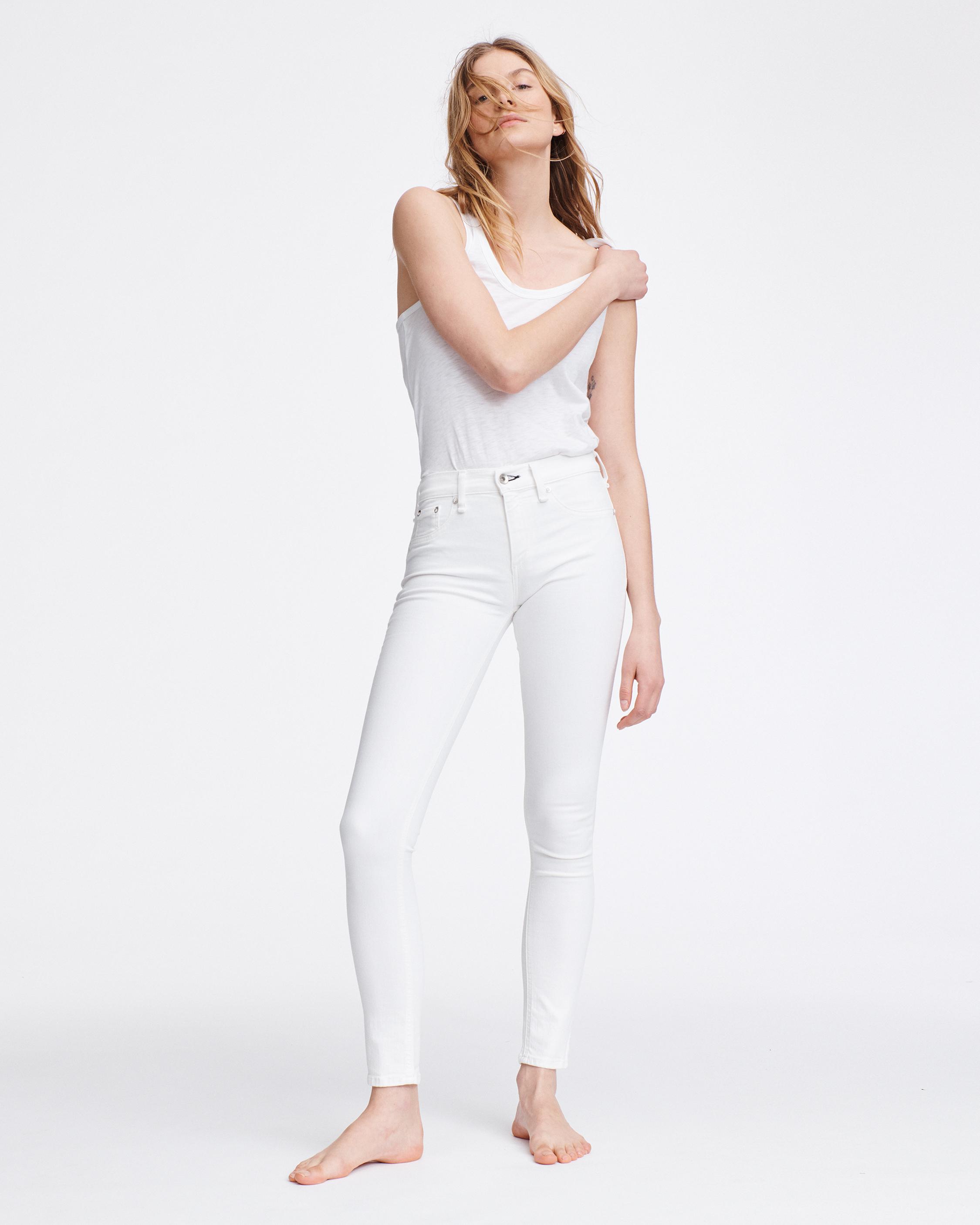 Classic White Jeans