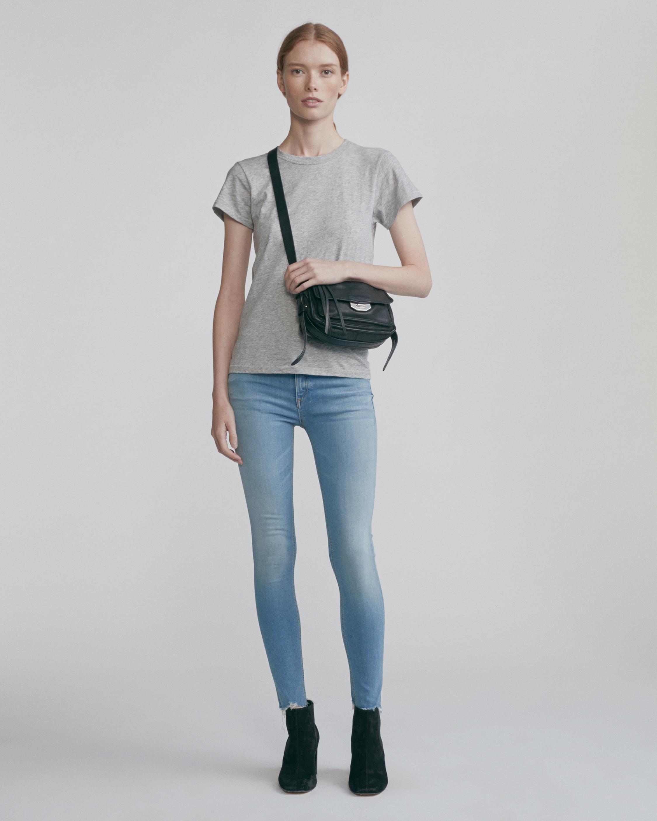 Rag and bone mid rise hot sale ankle skinny