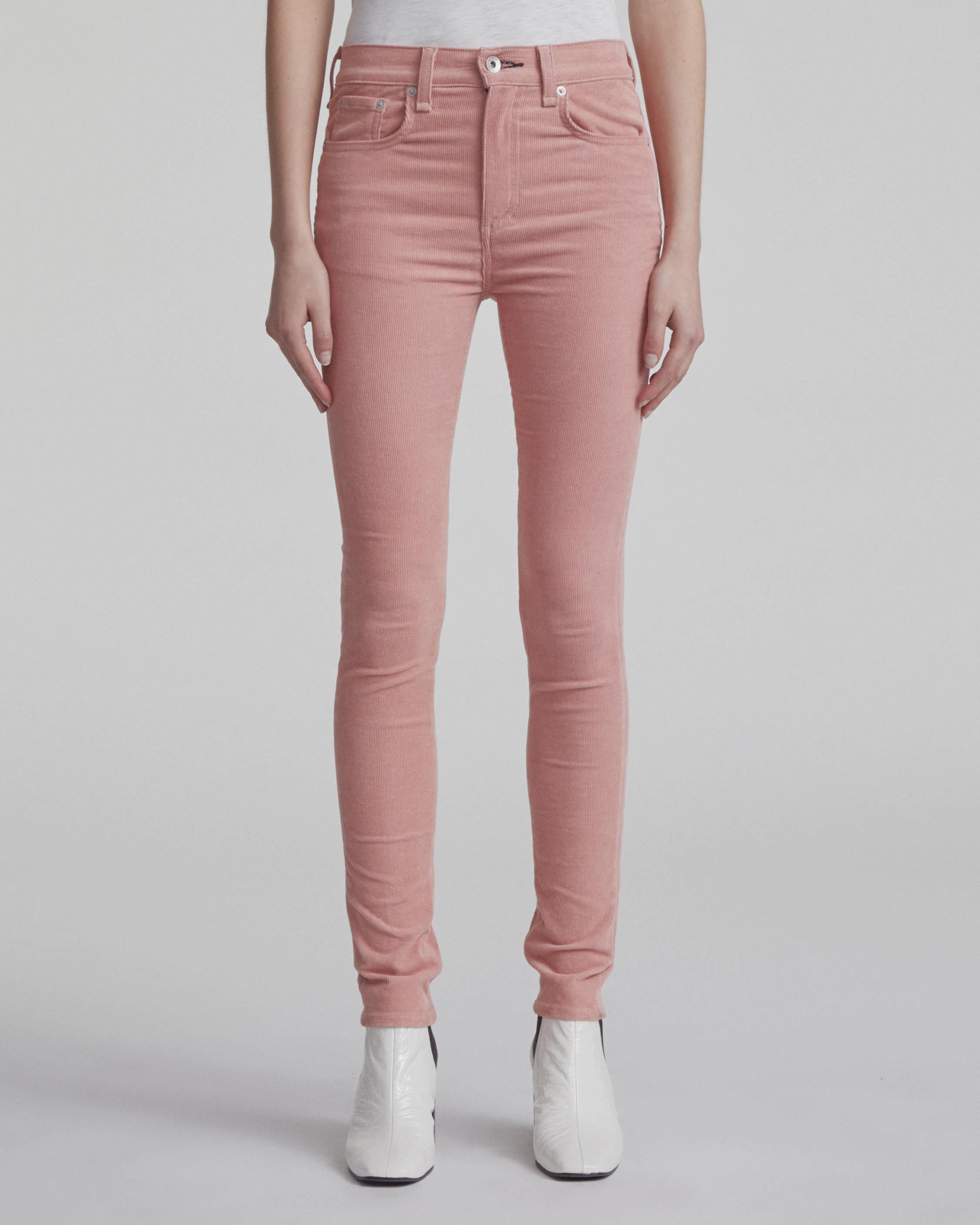 Rag and bone hot sale high rise vinyl skinny