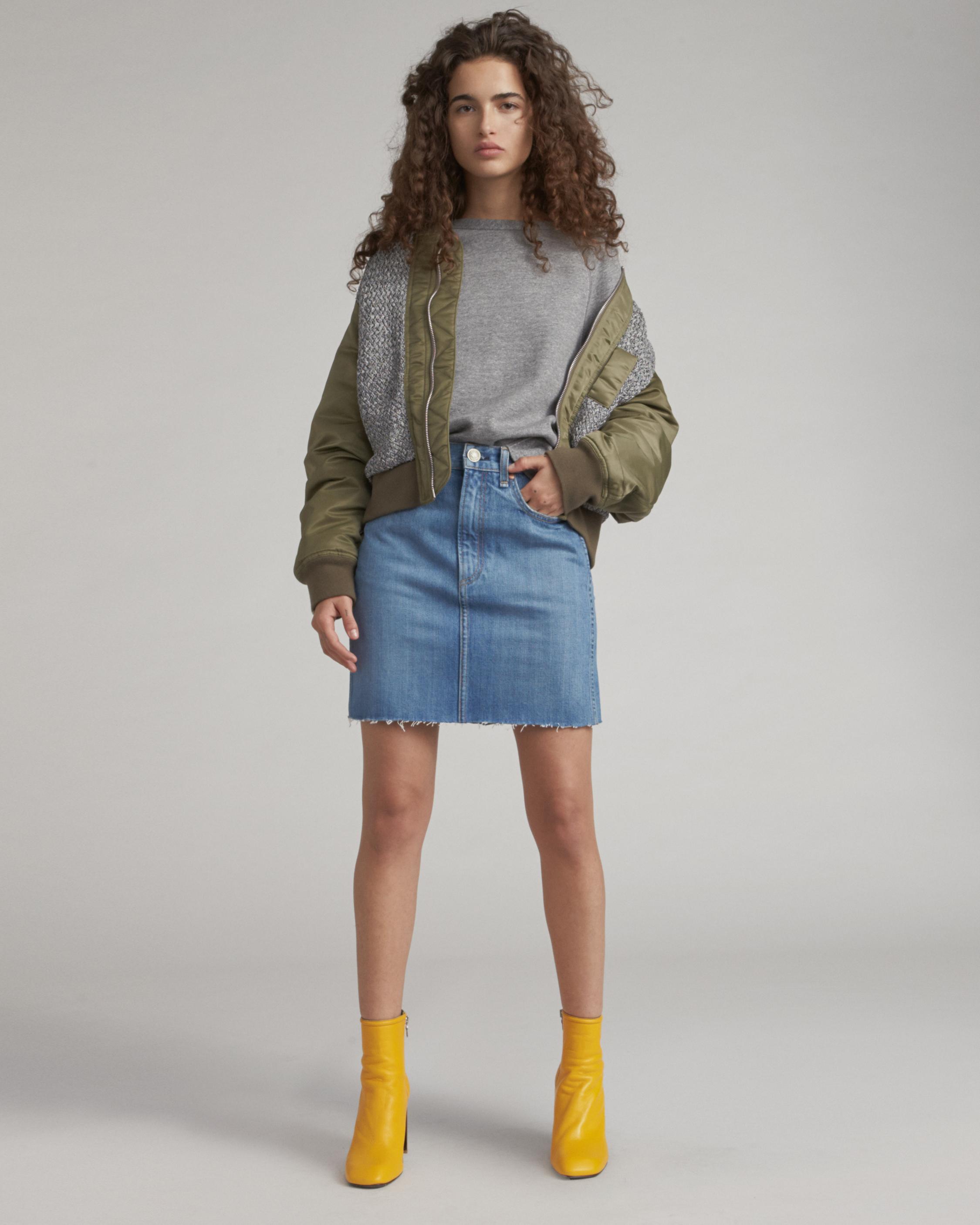 MOSS SKIRT - Clean Levee | rag & bone