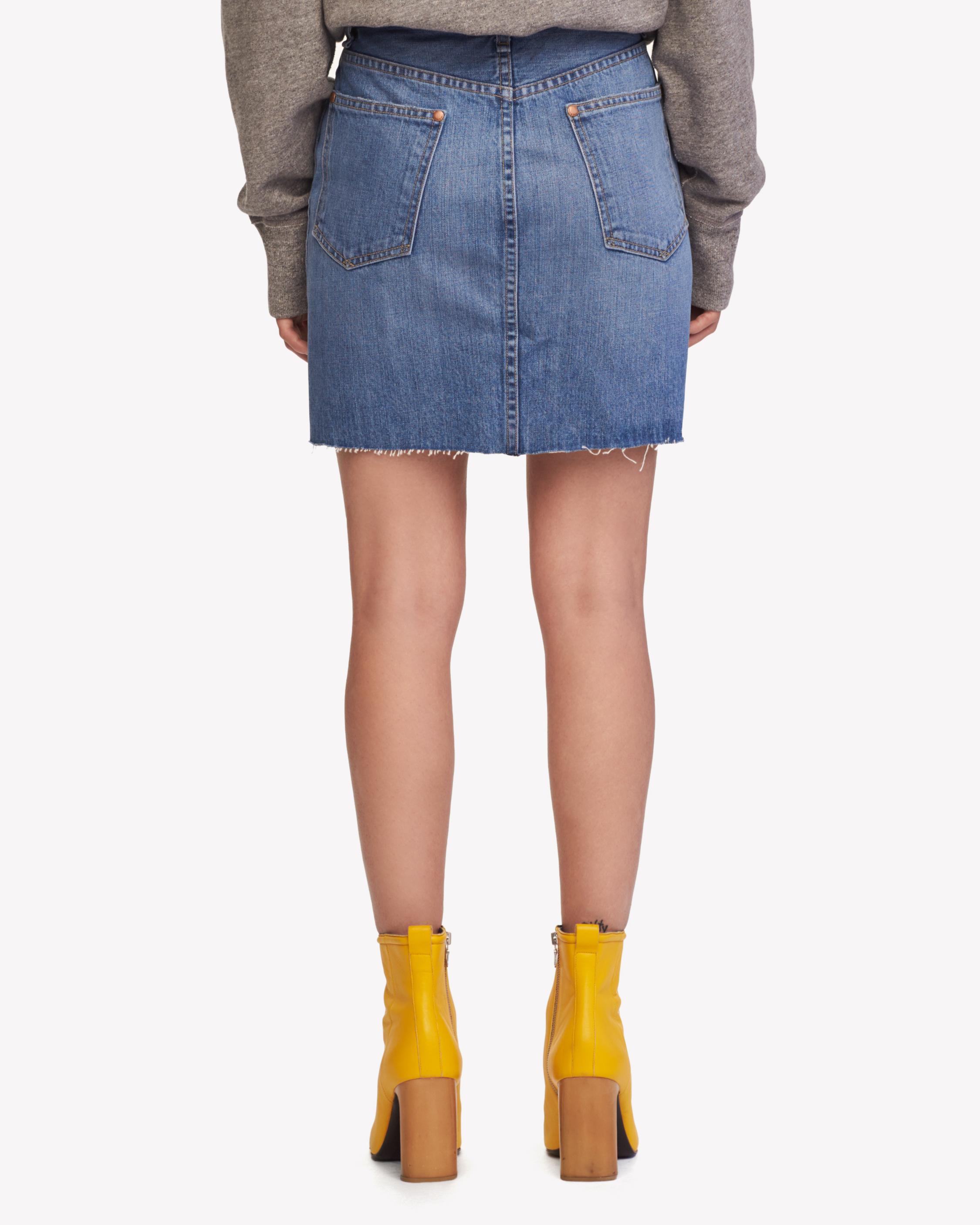 MOSS SKIRT - Clean Levee | rag & bone