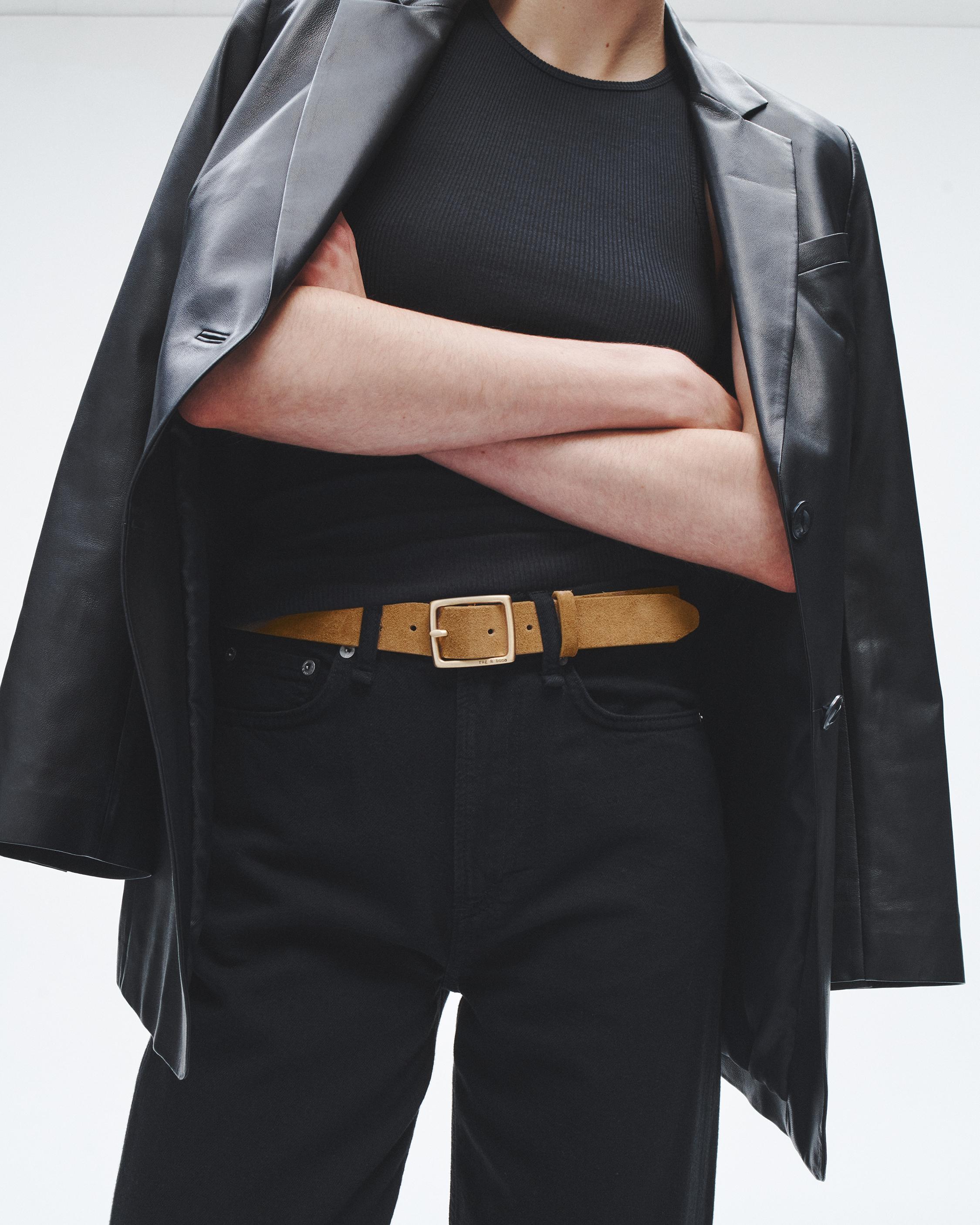 Boyfriend Belt in Camel rag bone