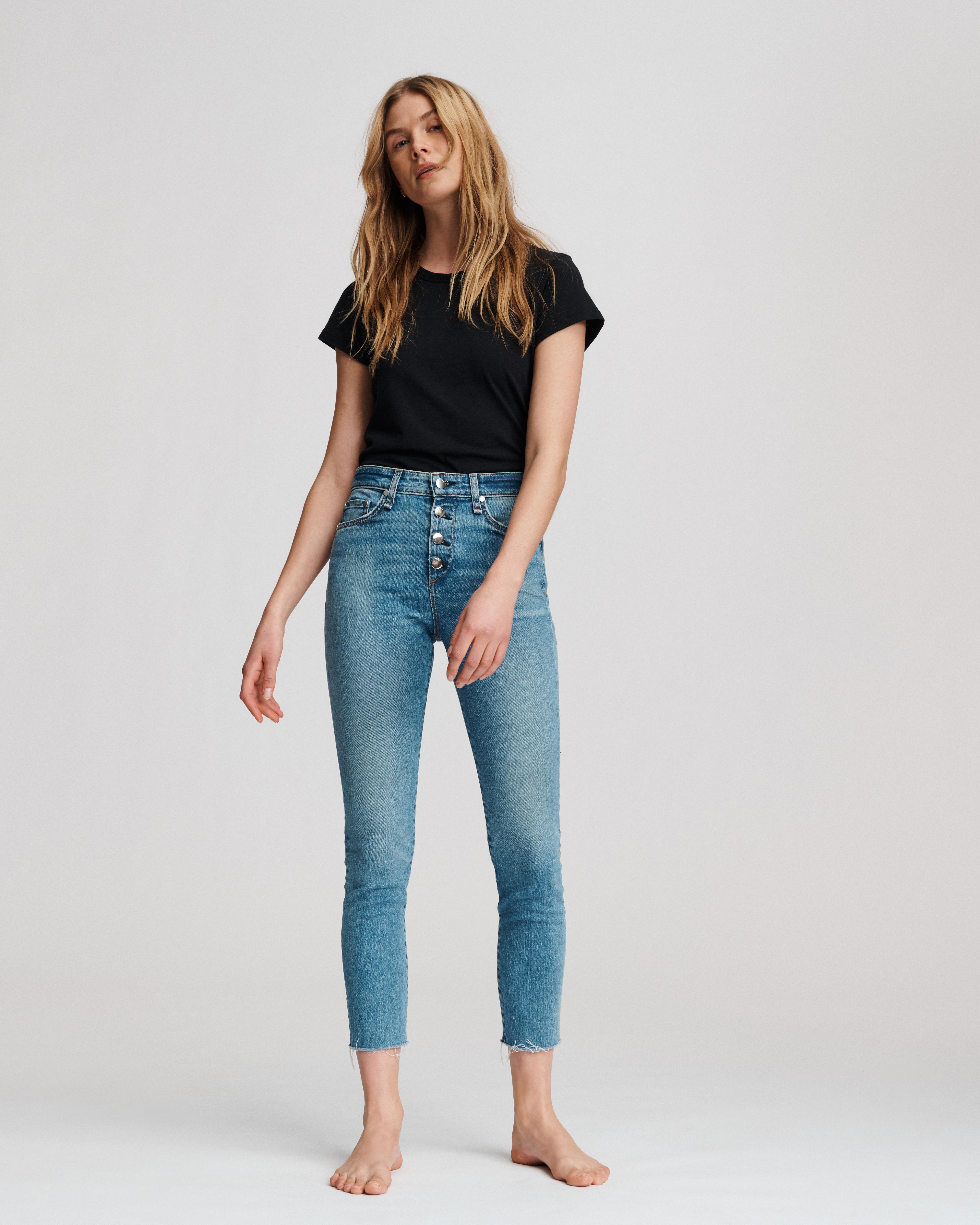 NINA HIGH-RISE ANKLE SKINNY