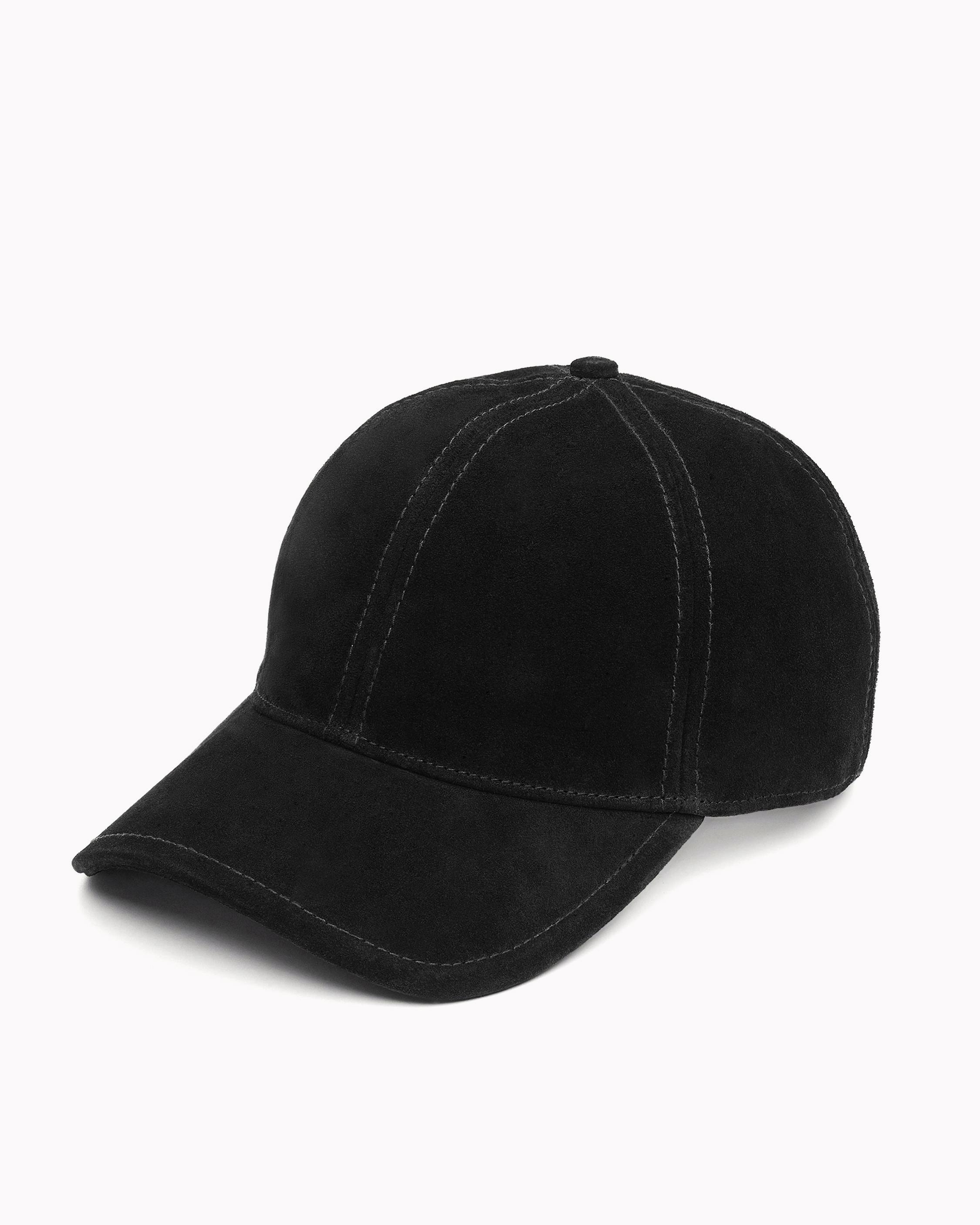 Marilyn Baseball Cap in Suede rag bone