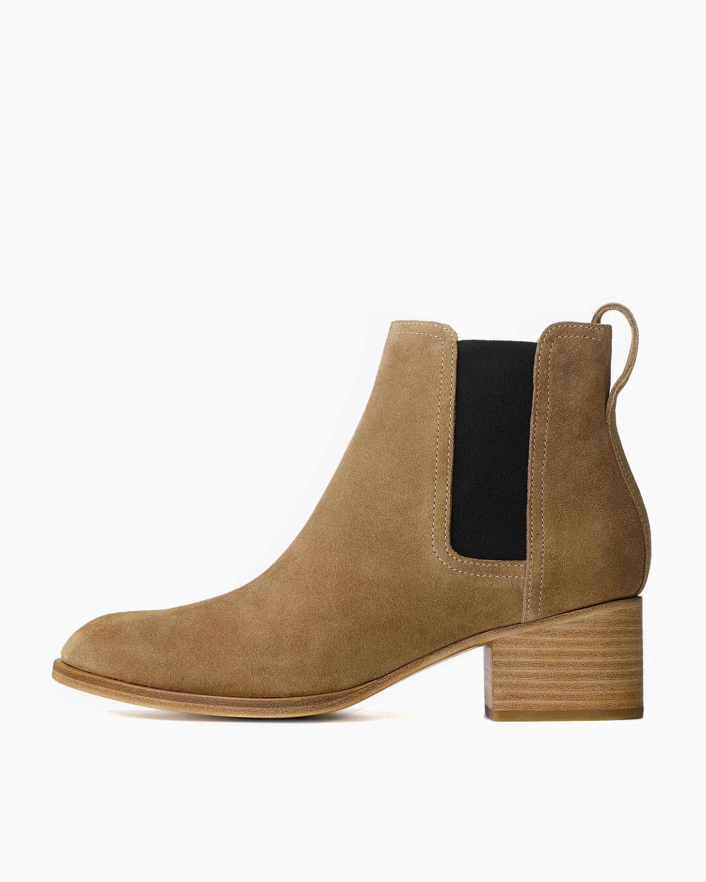 The Walker Boots in Camel Suede rag bone