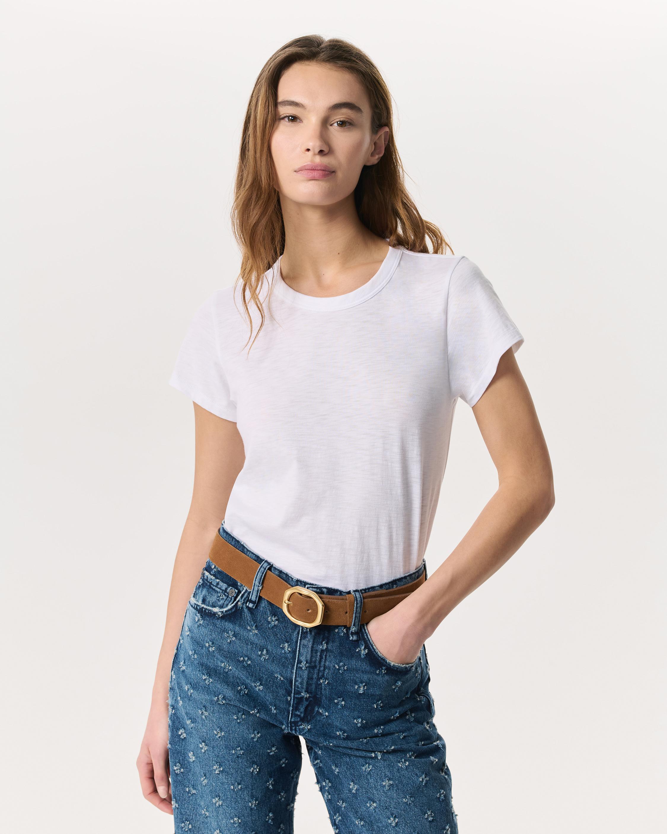 Sleeve Slub bone The Women | rag Short & Tee for