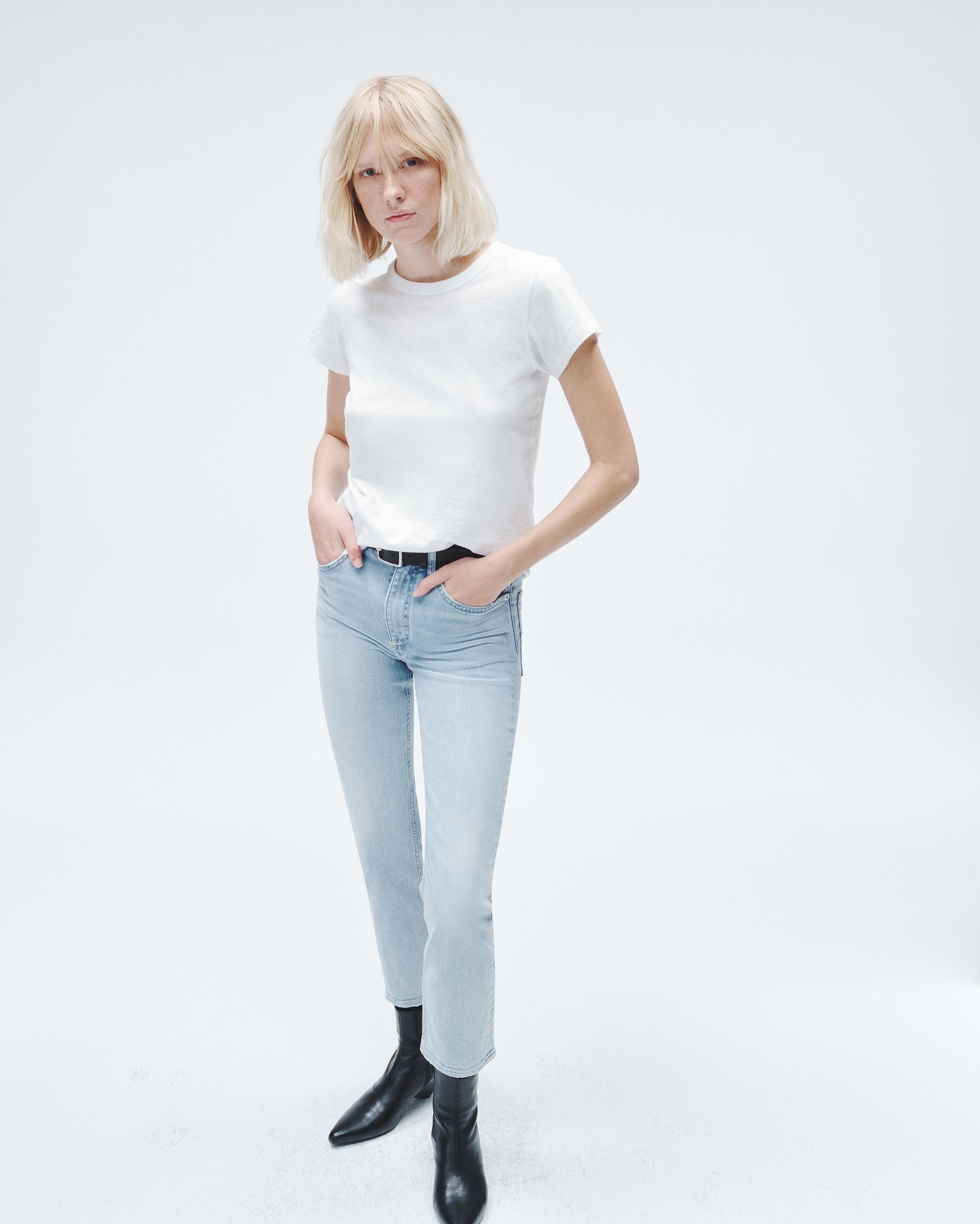 The Slub Short Sleeve Tee for Women | rag & bone | T-Shirts