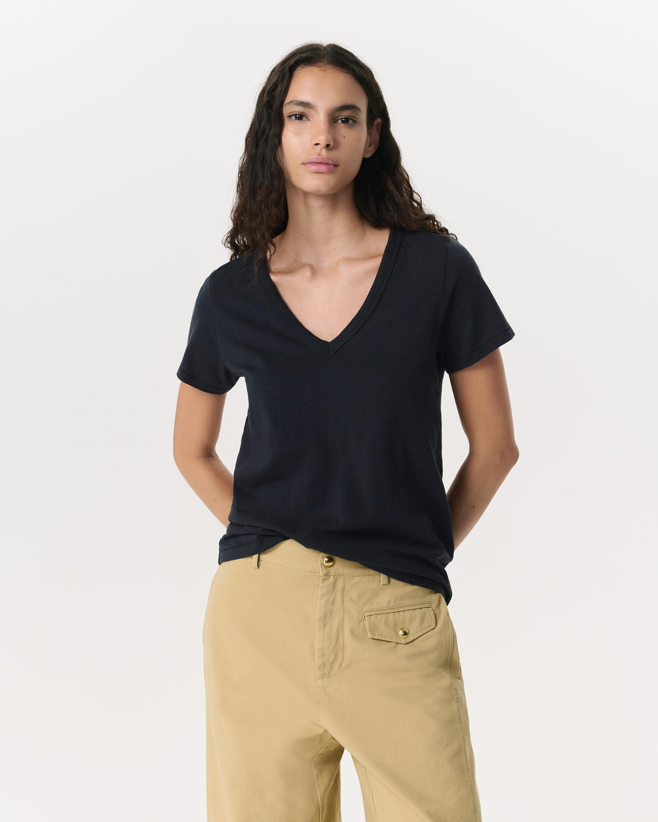 The Slub V-Neck Tee for Women | rag & bone