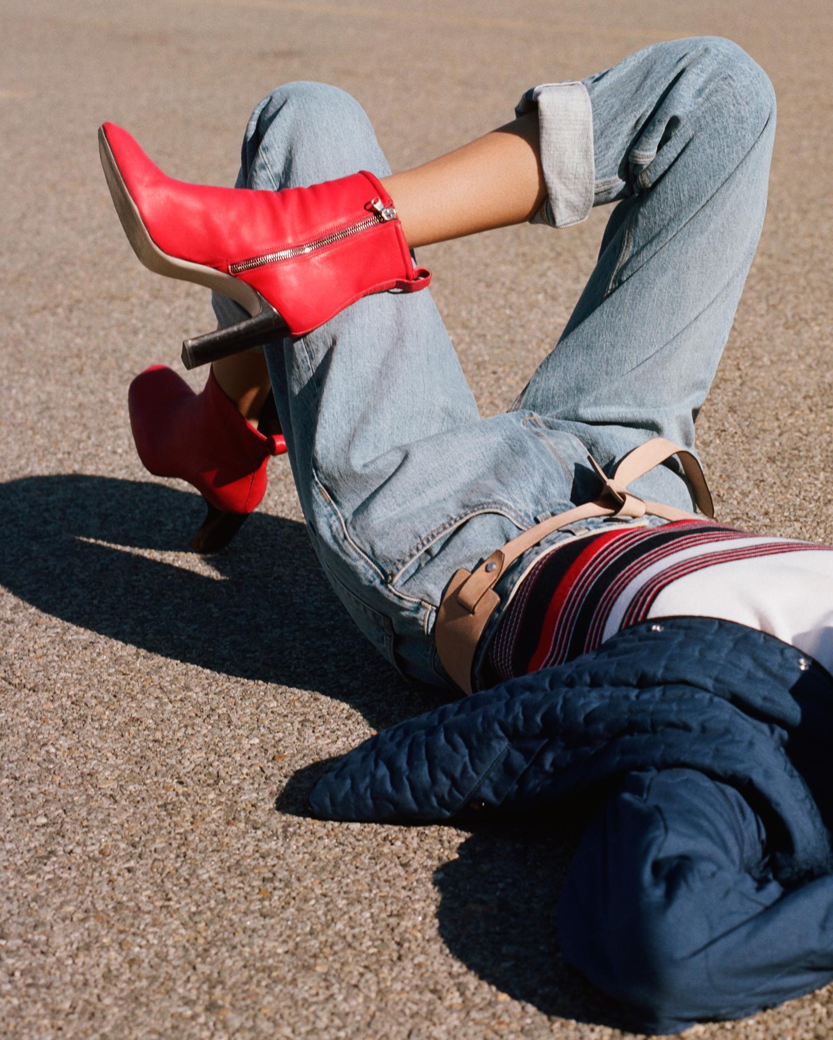 Rag and bone red on sale boots