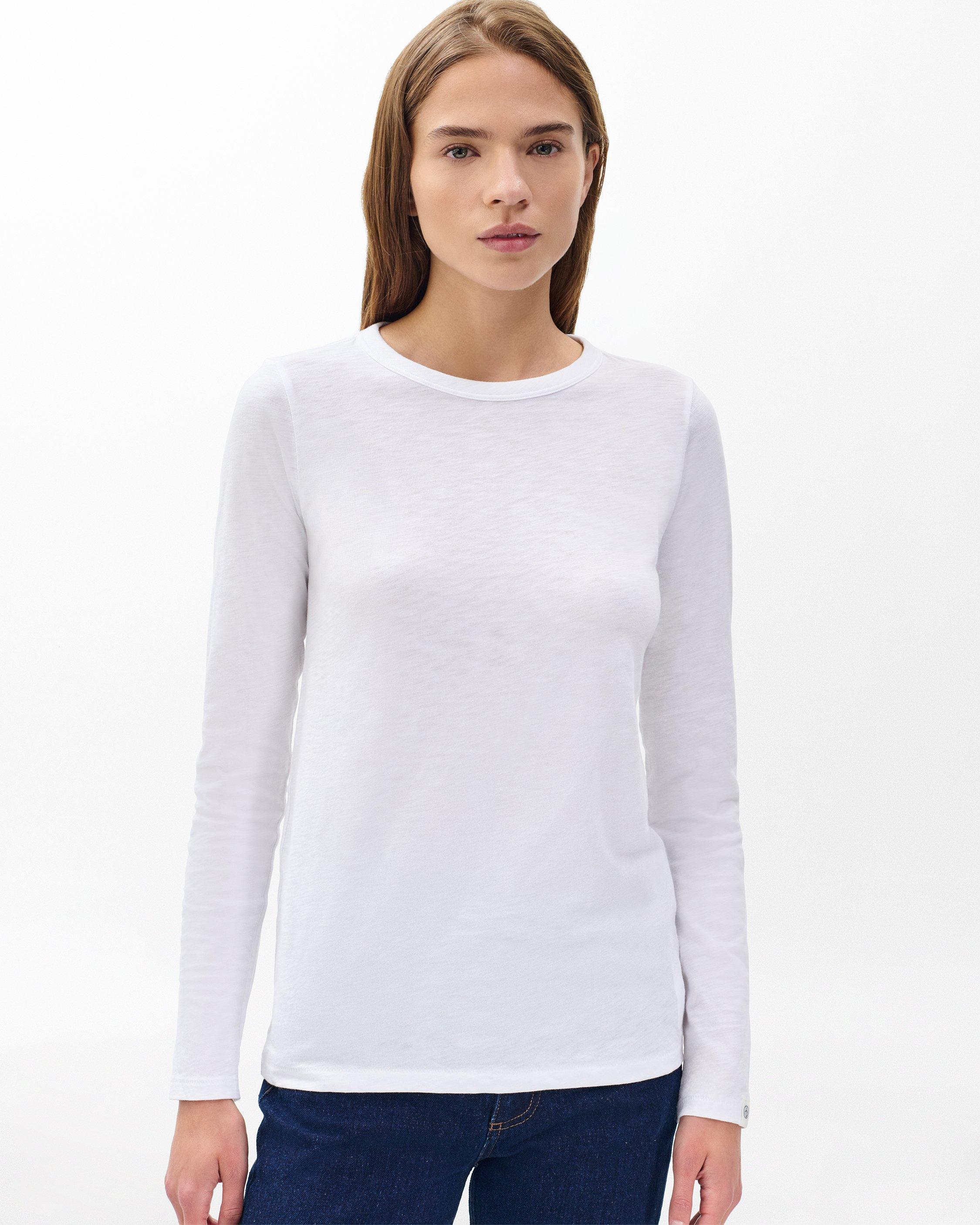 Kuwalla Tee Long Sleeve Slub Hi-Lo, Pelican, KUL-LSS2285