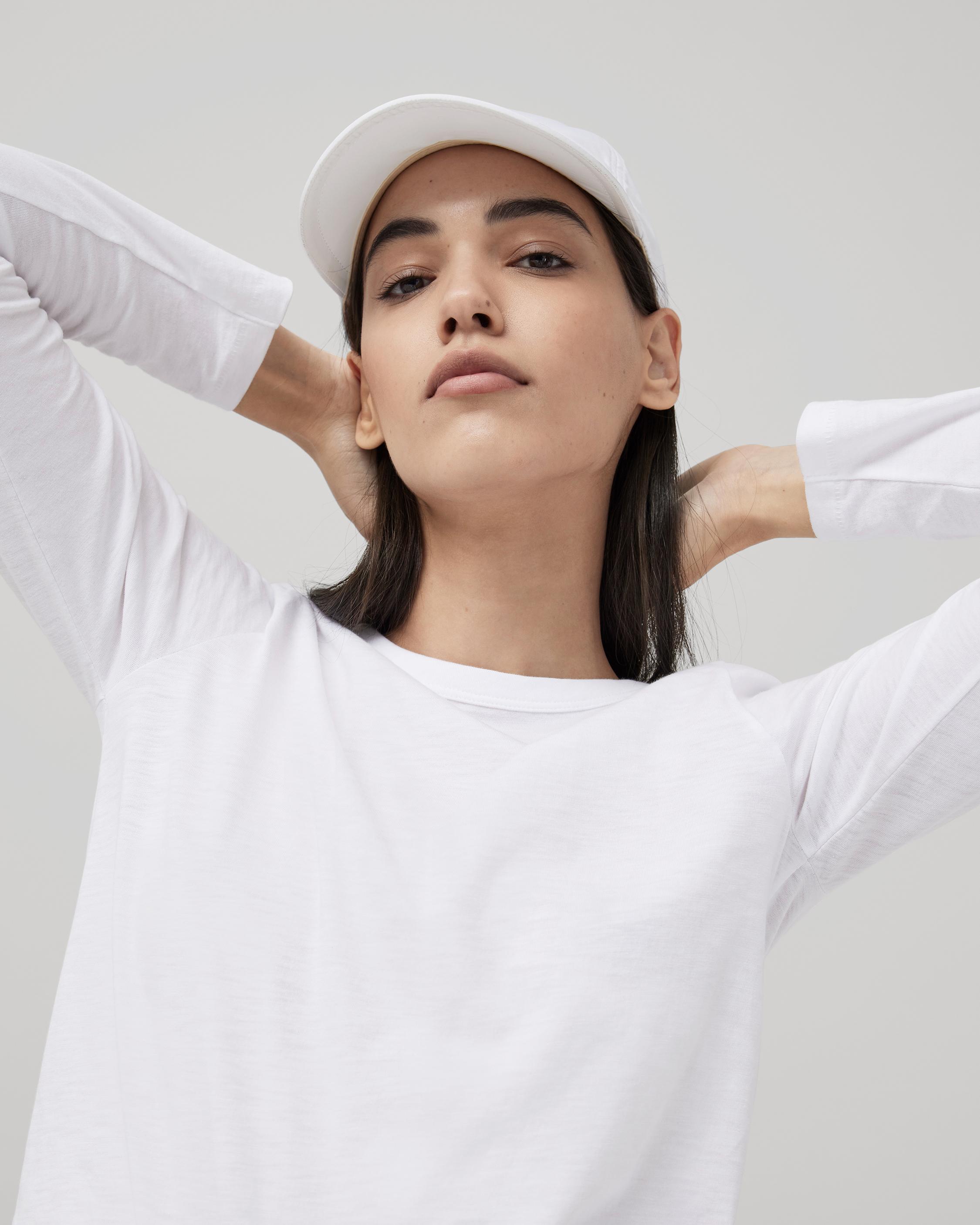 Women's Long Sleeve Perfect Slub T-Shirt from Crew Clothing Company