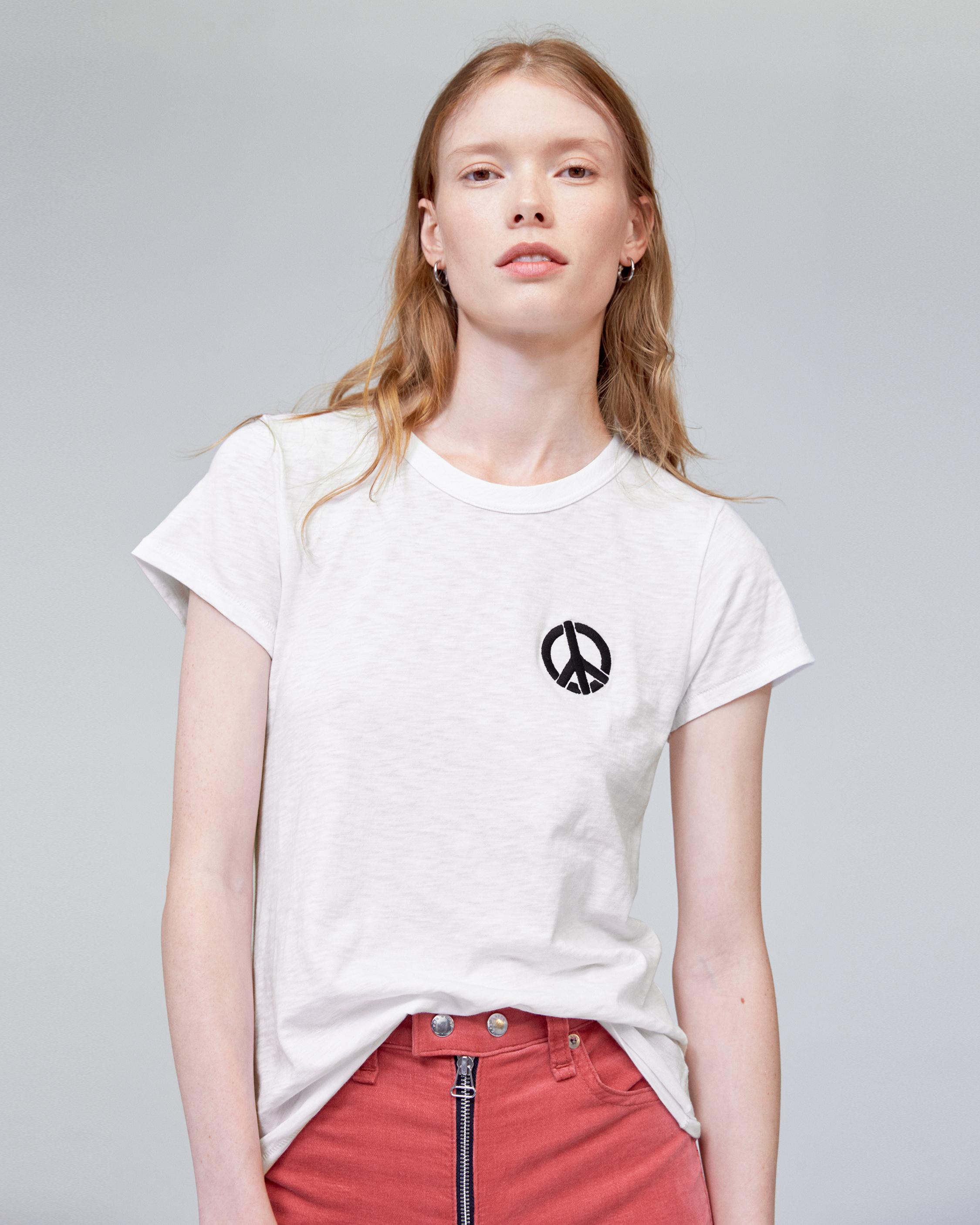 PEACE SIGN TEE | rag & bone