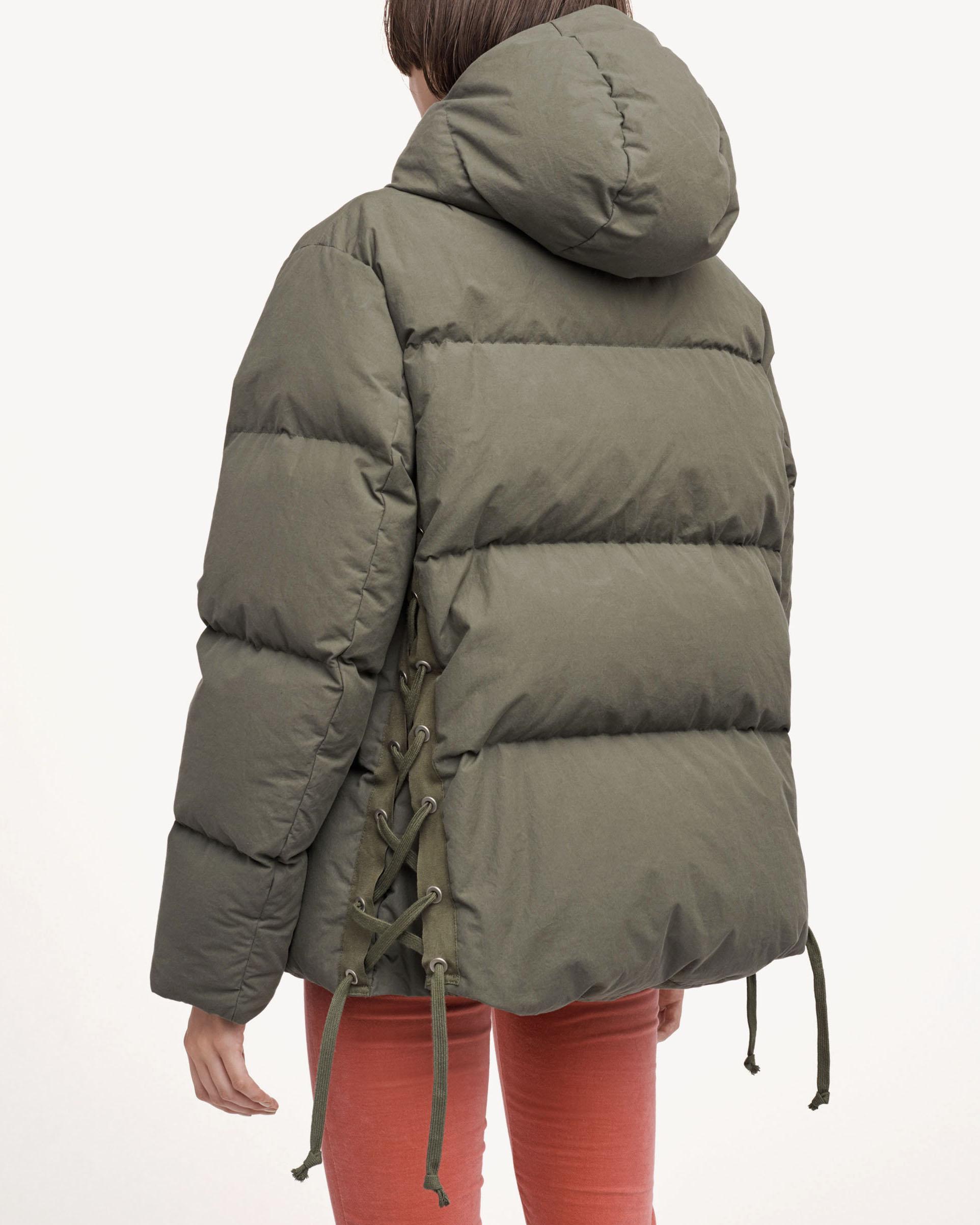 LEONARD PUFFER COAT Army Green rag bone