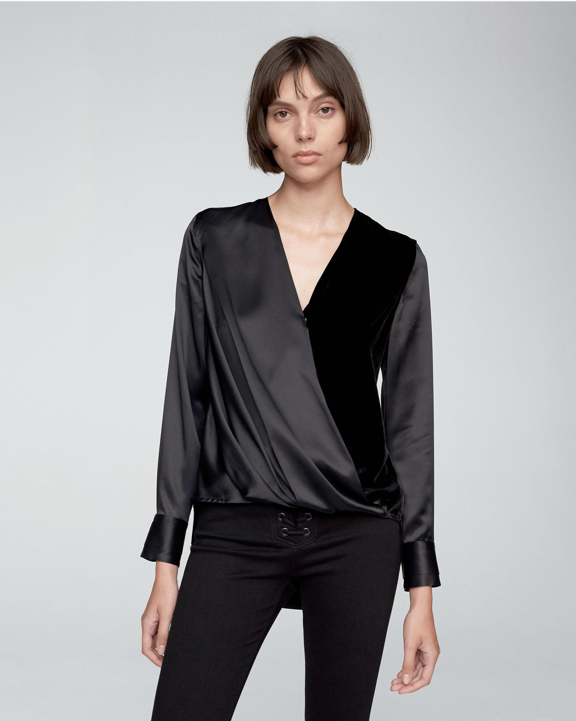 VICTOR BLOUSE | rag & bone