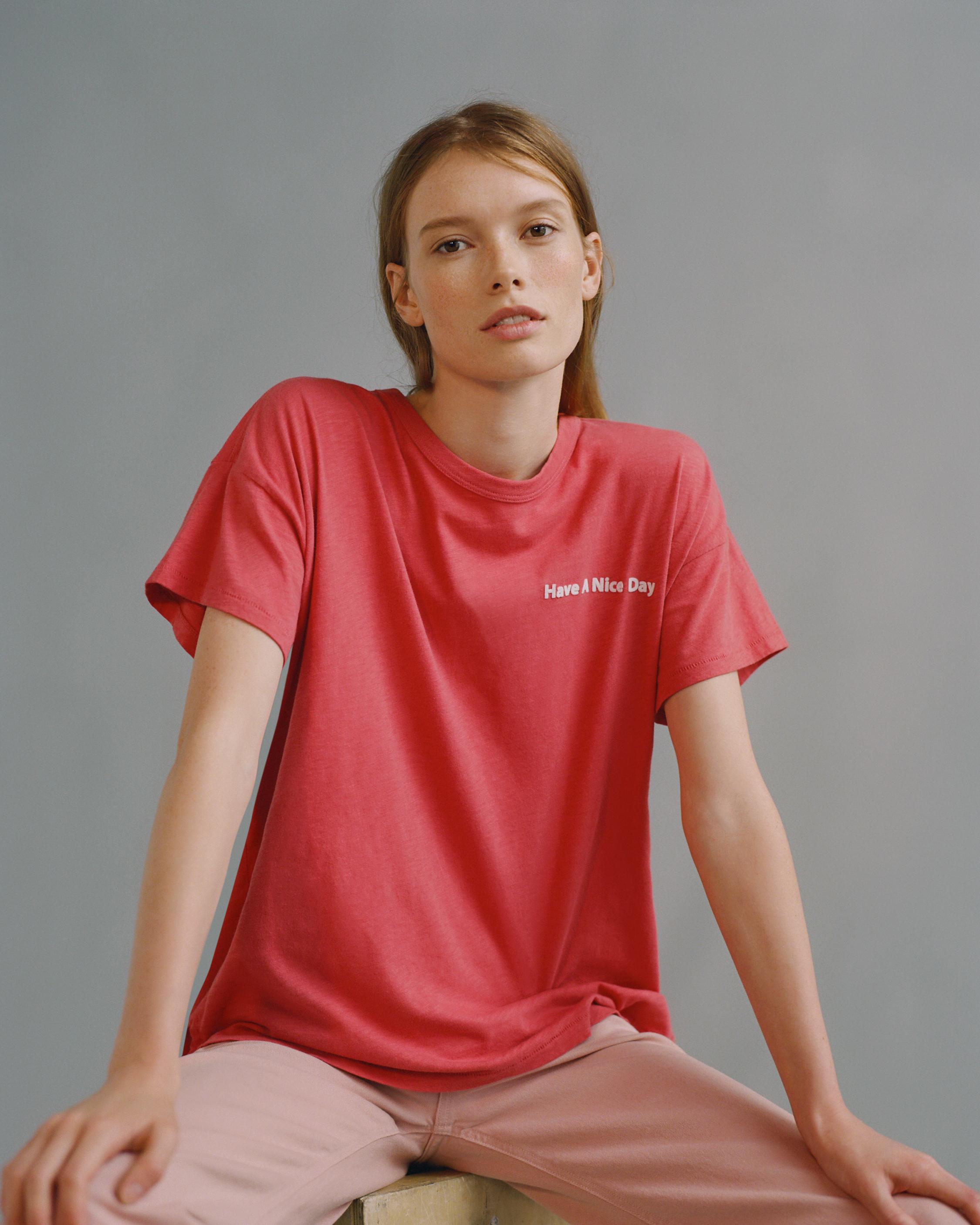 Rag and bone hot sale red t shirt