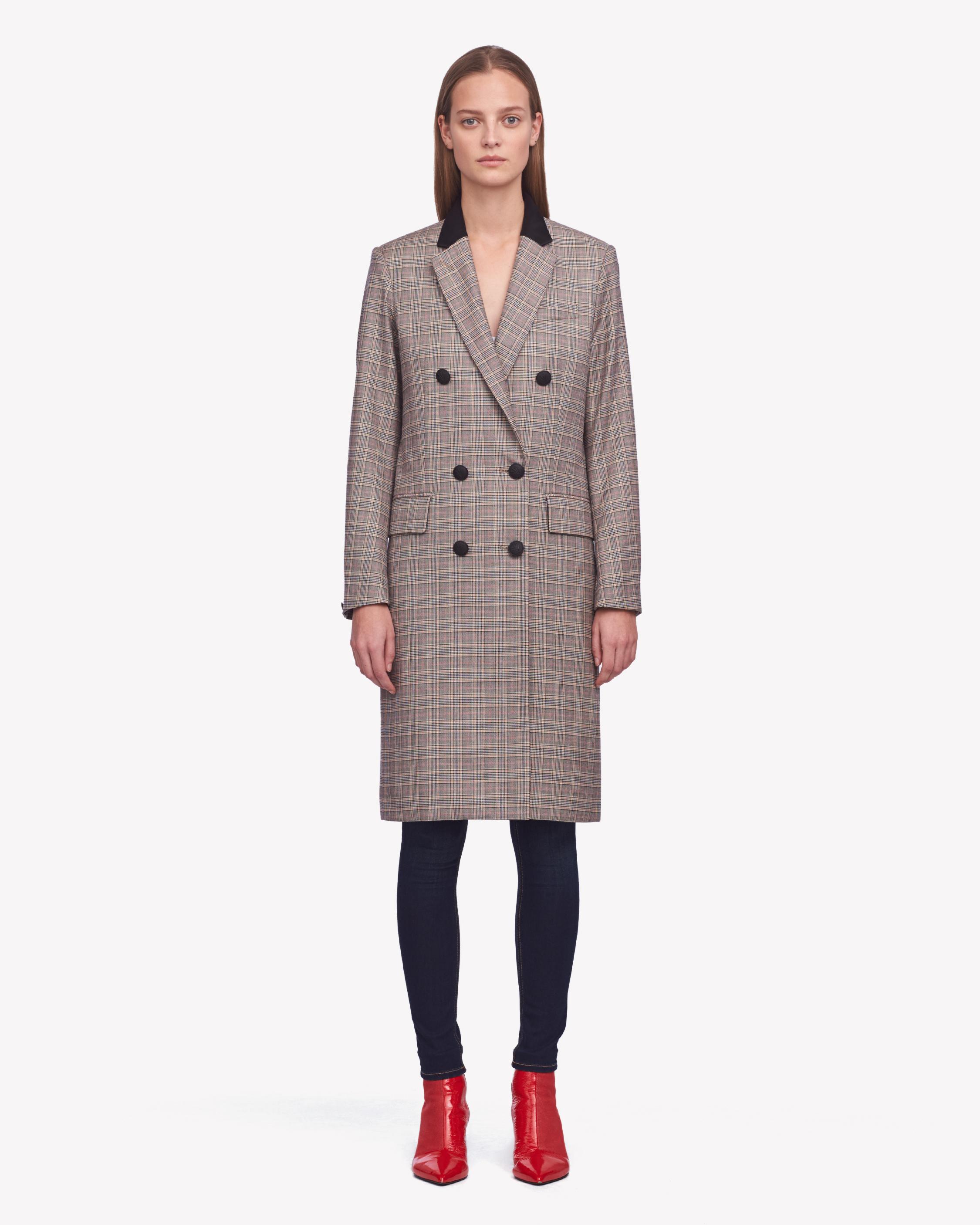 Theory clearance check coat