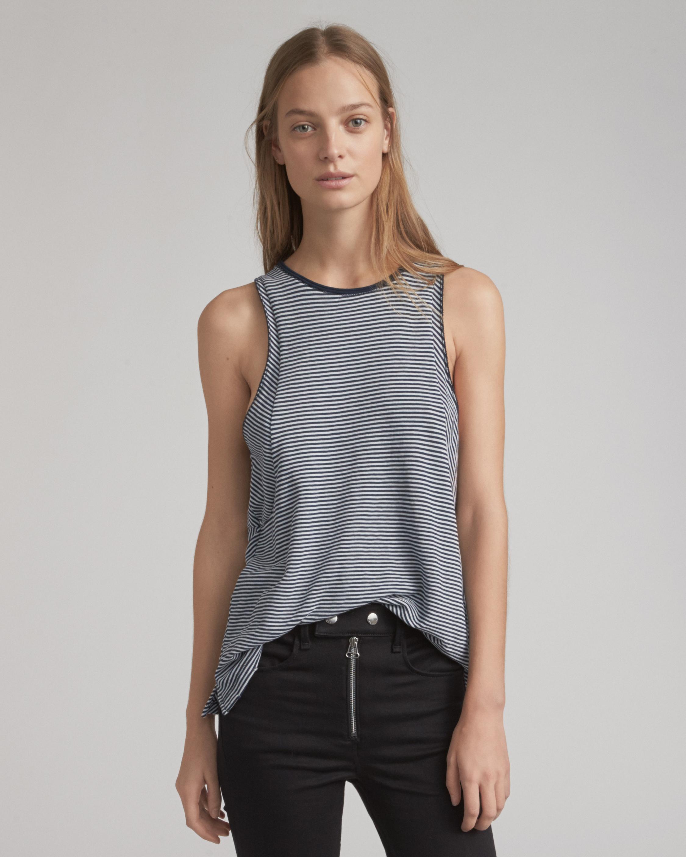 Miramar Striped Tank Top