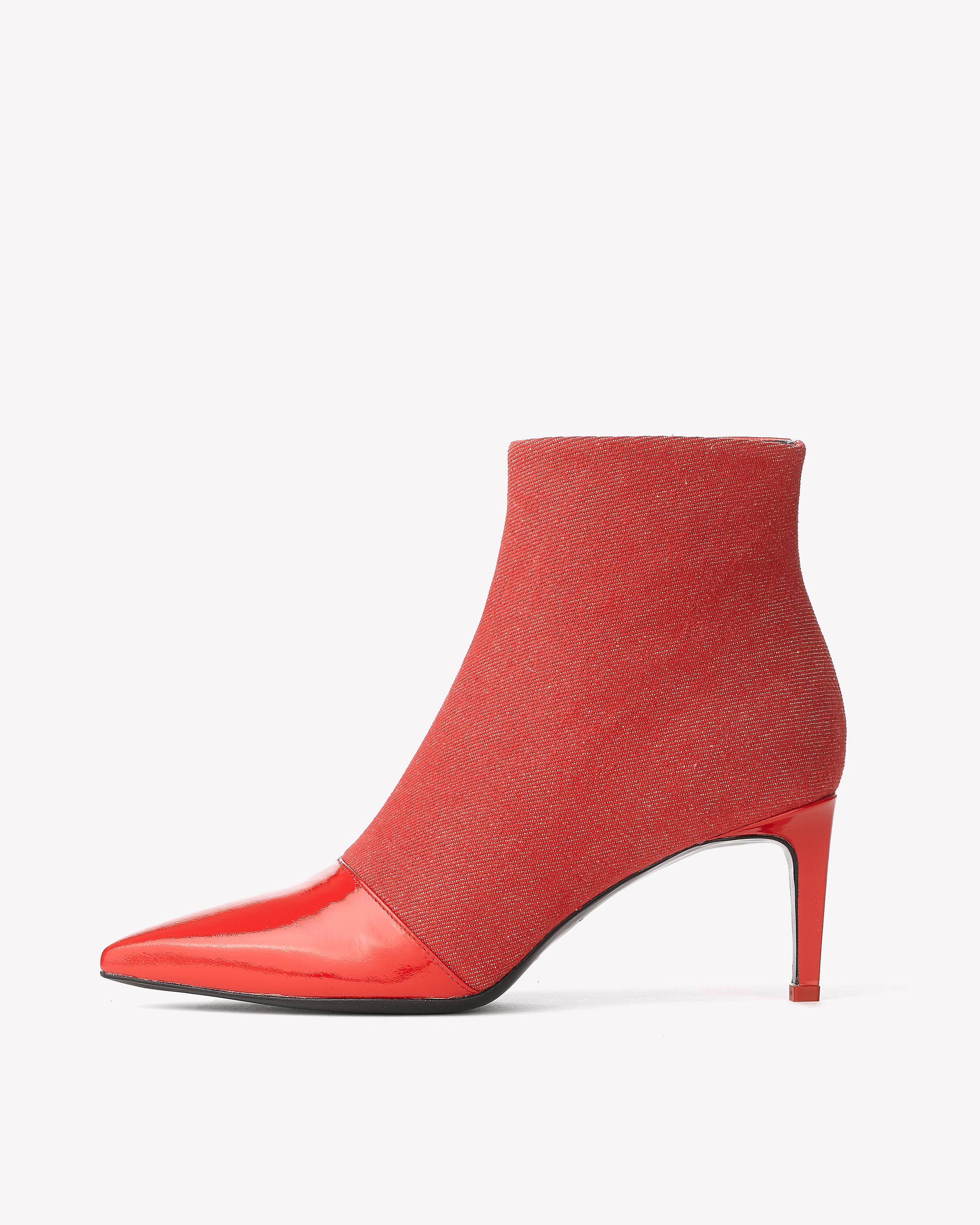 BEHA BOOT Red Denim rag bone