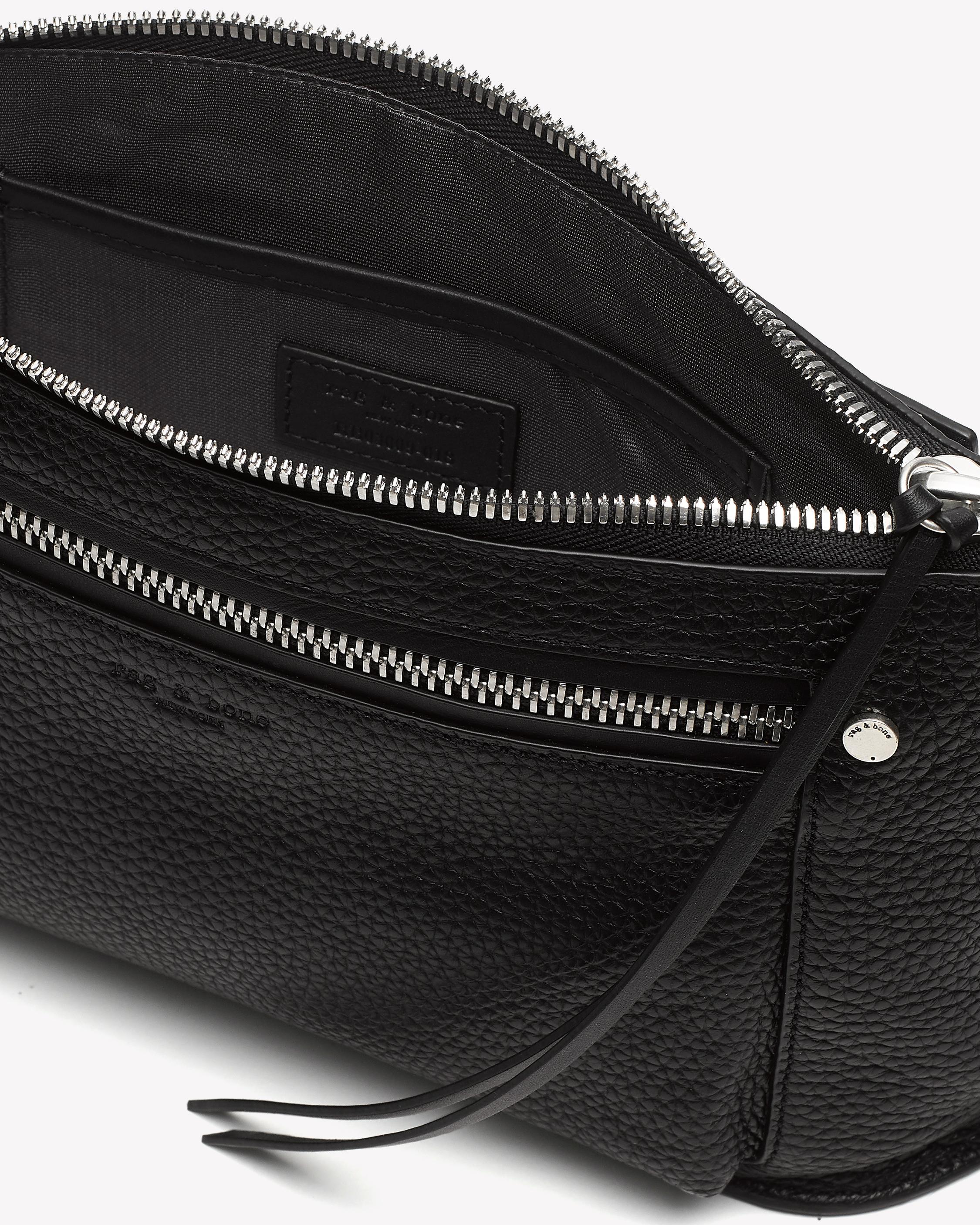 Large Elliot Fanny Pack in Black rag bone