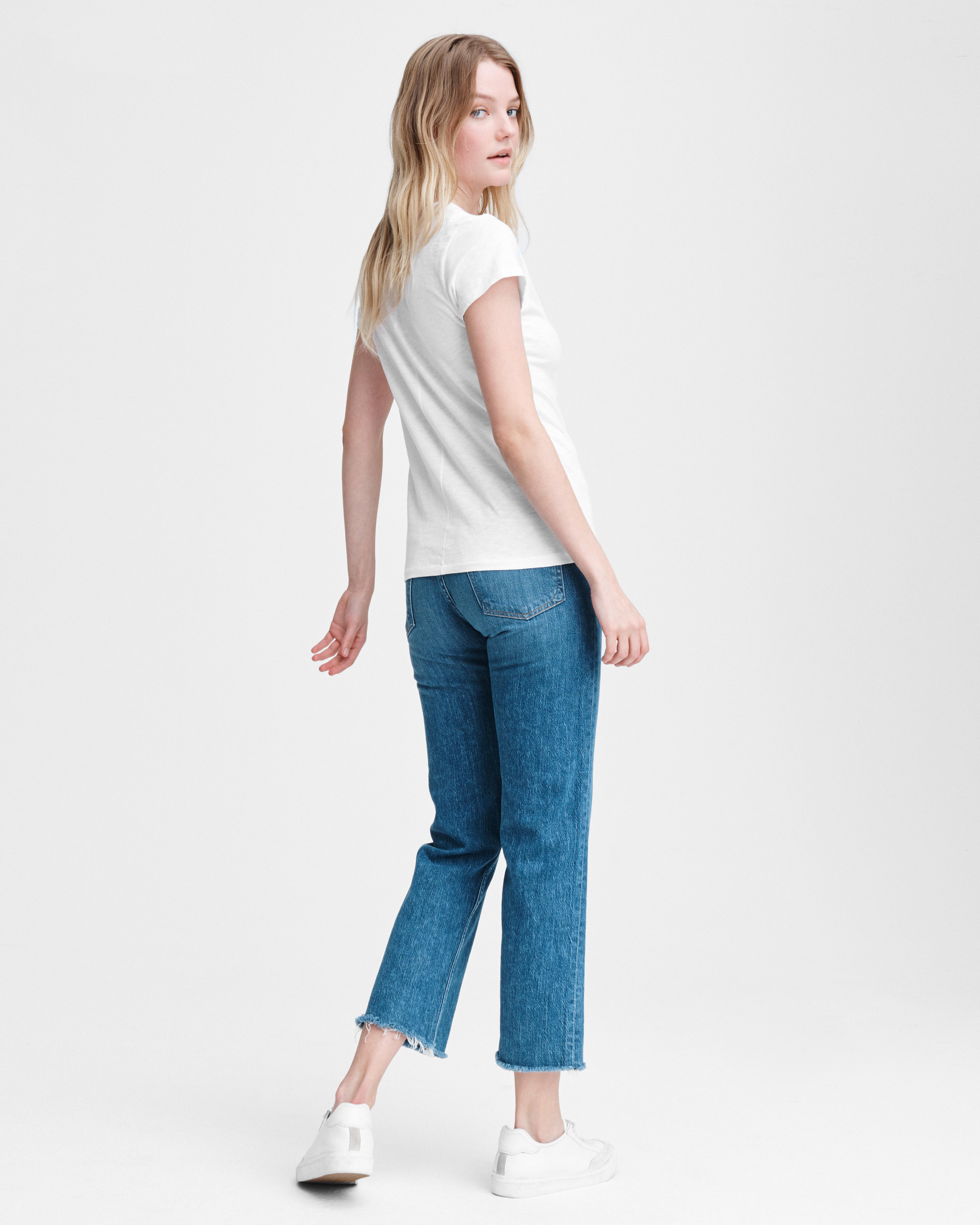 The Slub U Neck Tee image number 3