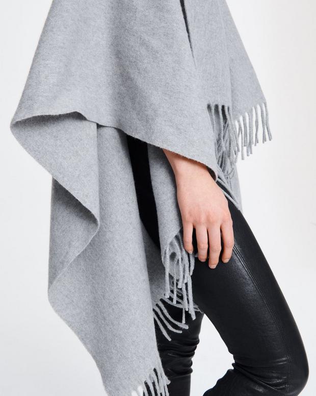 Classic Cashmere Poncho image number 5