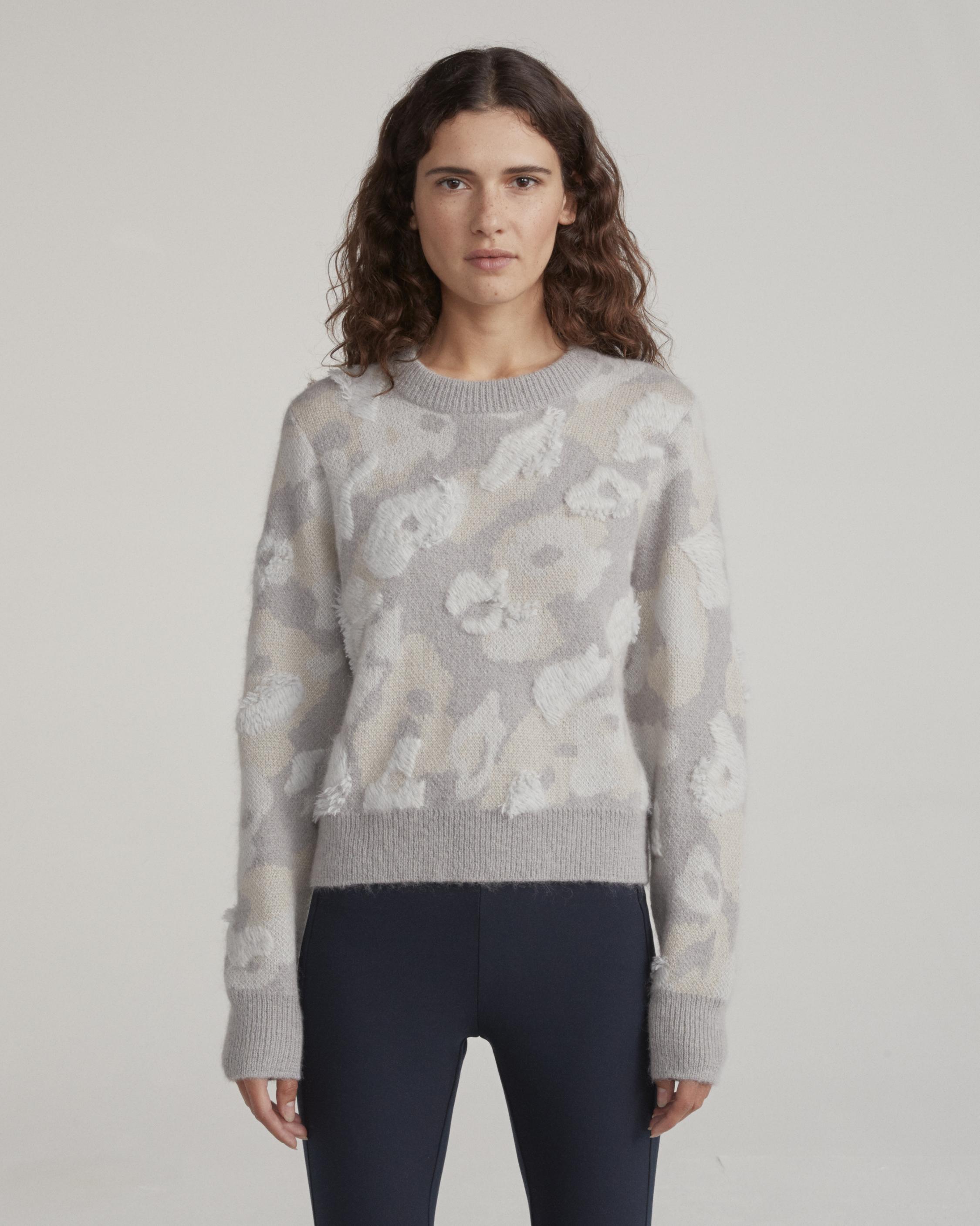 Rag and bone hot sale blue leopard sweater