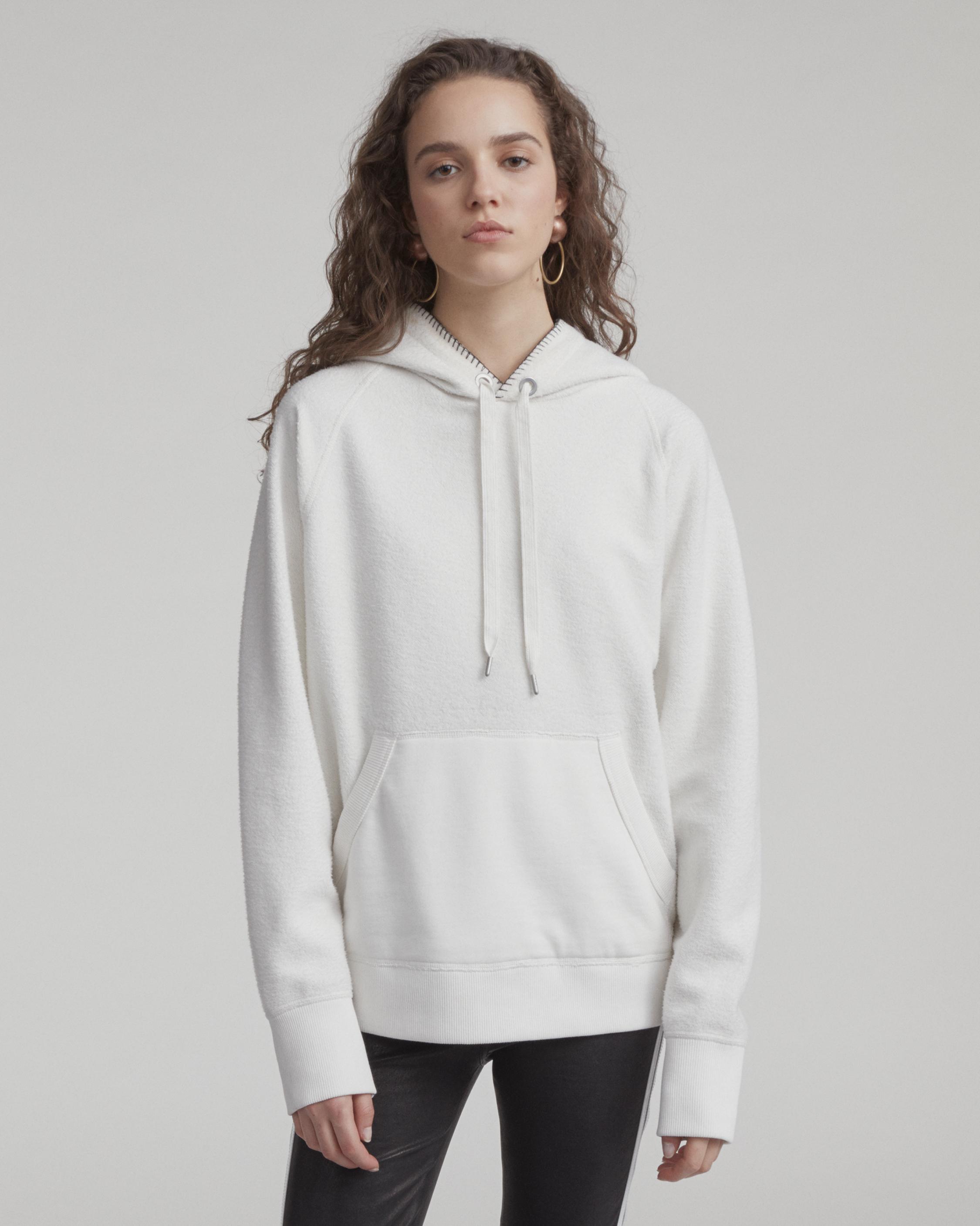 Buy the BRUSHED INSIDE OUT TERRY HOODIE