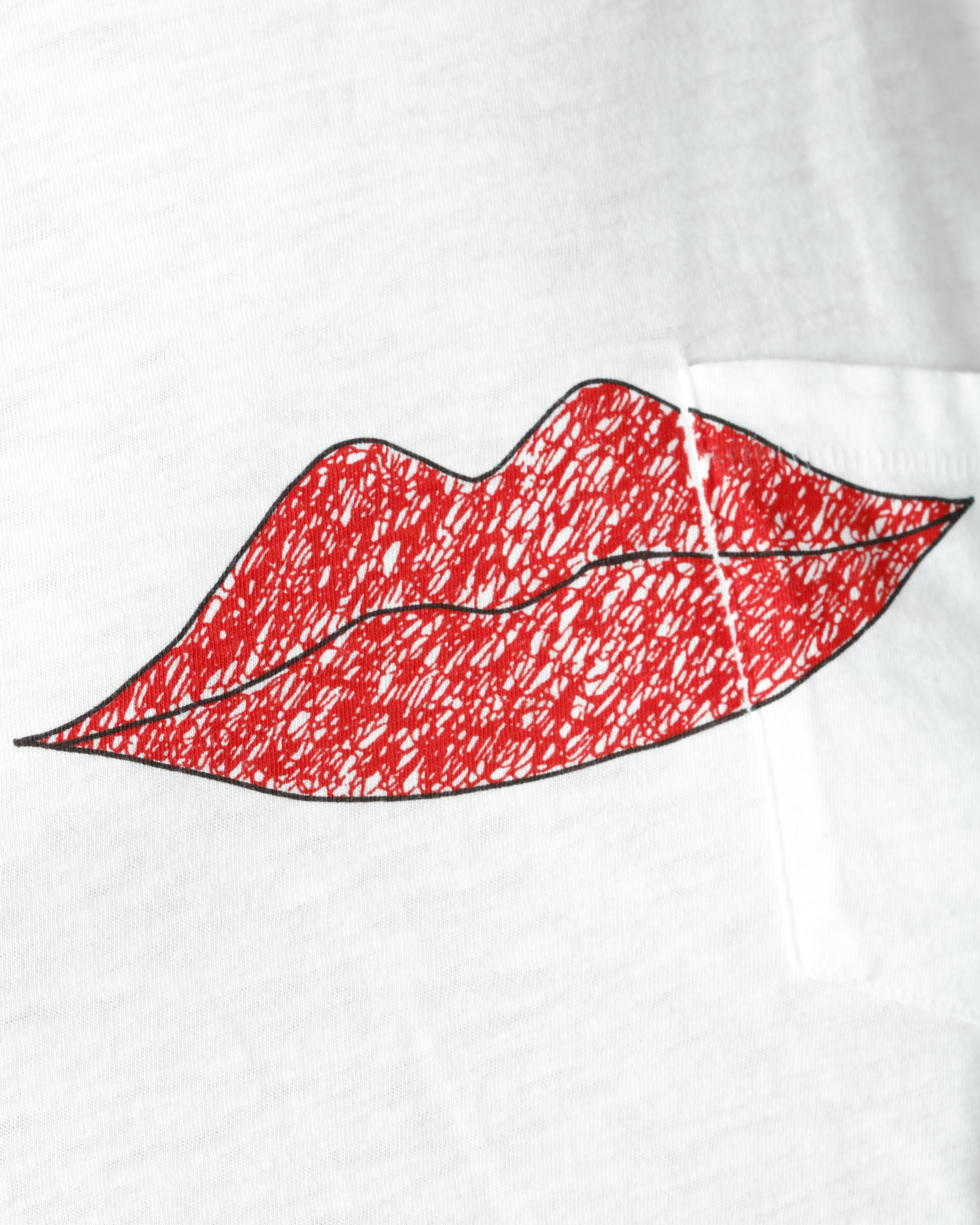 Rag and bone hot sale lips t shirt