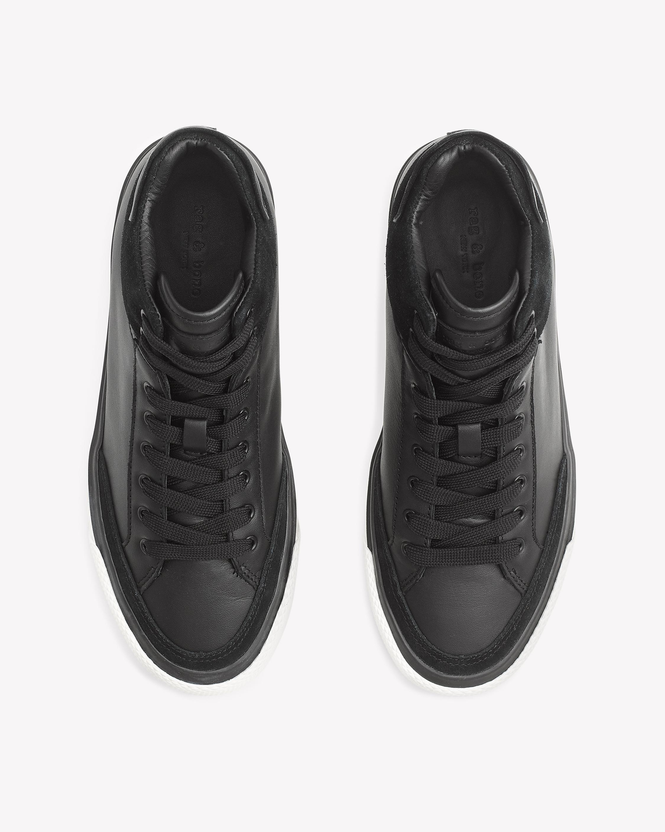 Rag and bone black high tops best sale