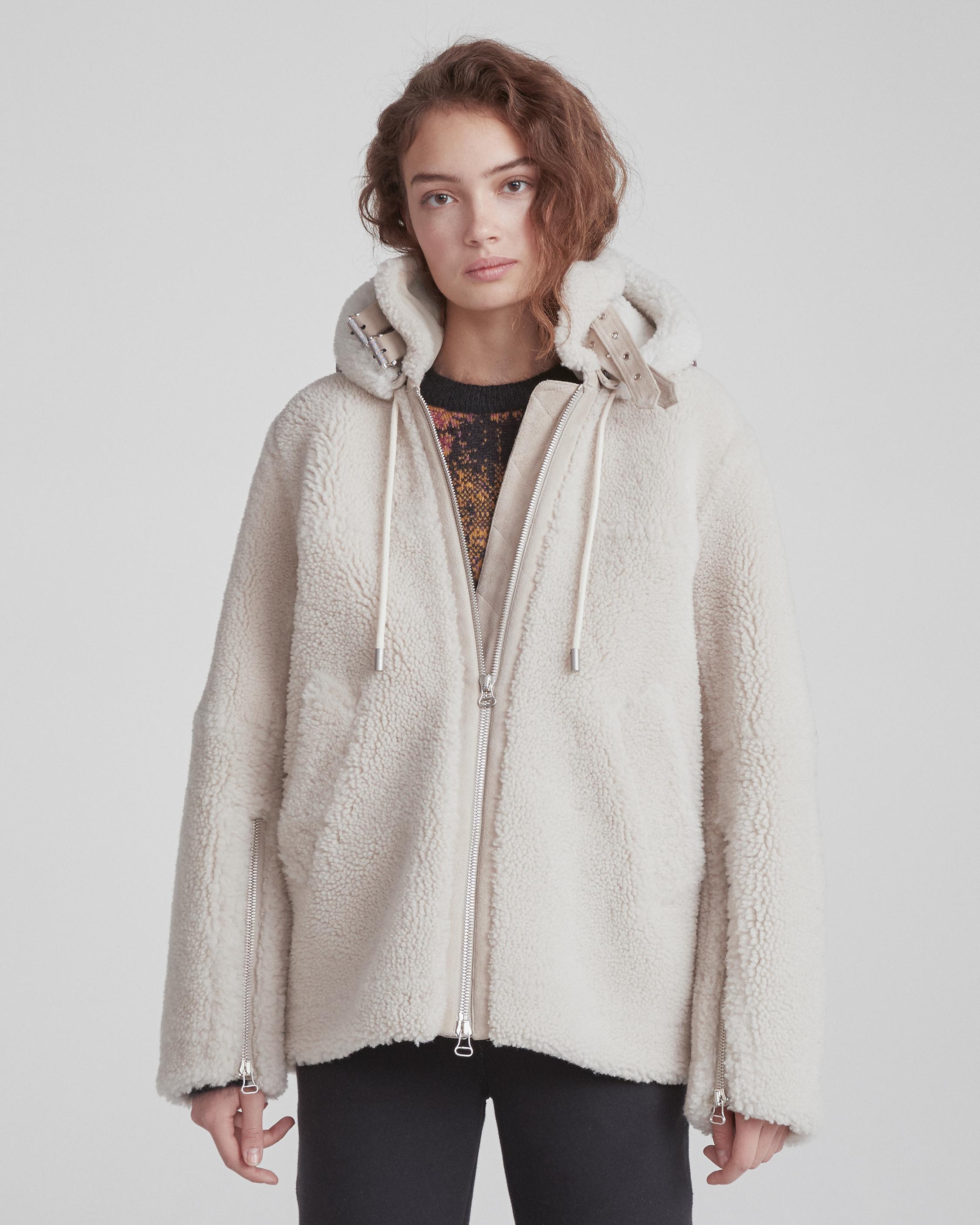 Rag and bone shearling coat best sale